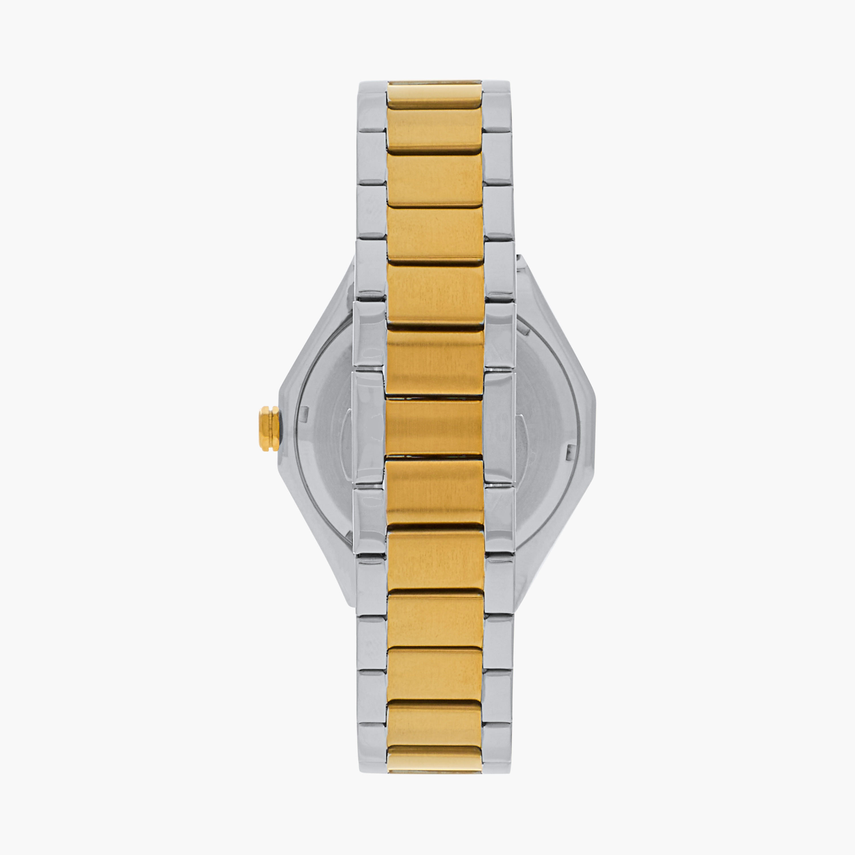 ساعة يد تناظرية بسوار فضي وذهبي للرجال من أوماكس 00BFD001N002-men-watchesandjewellery-watches-image-3