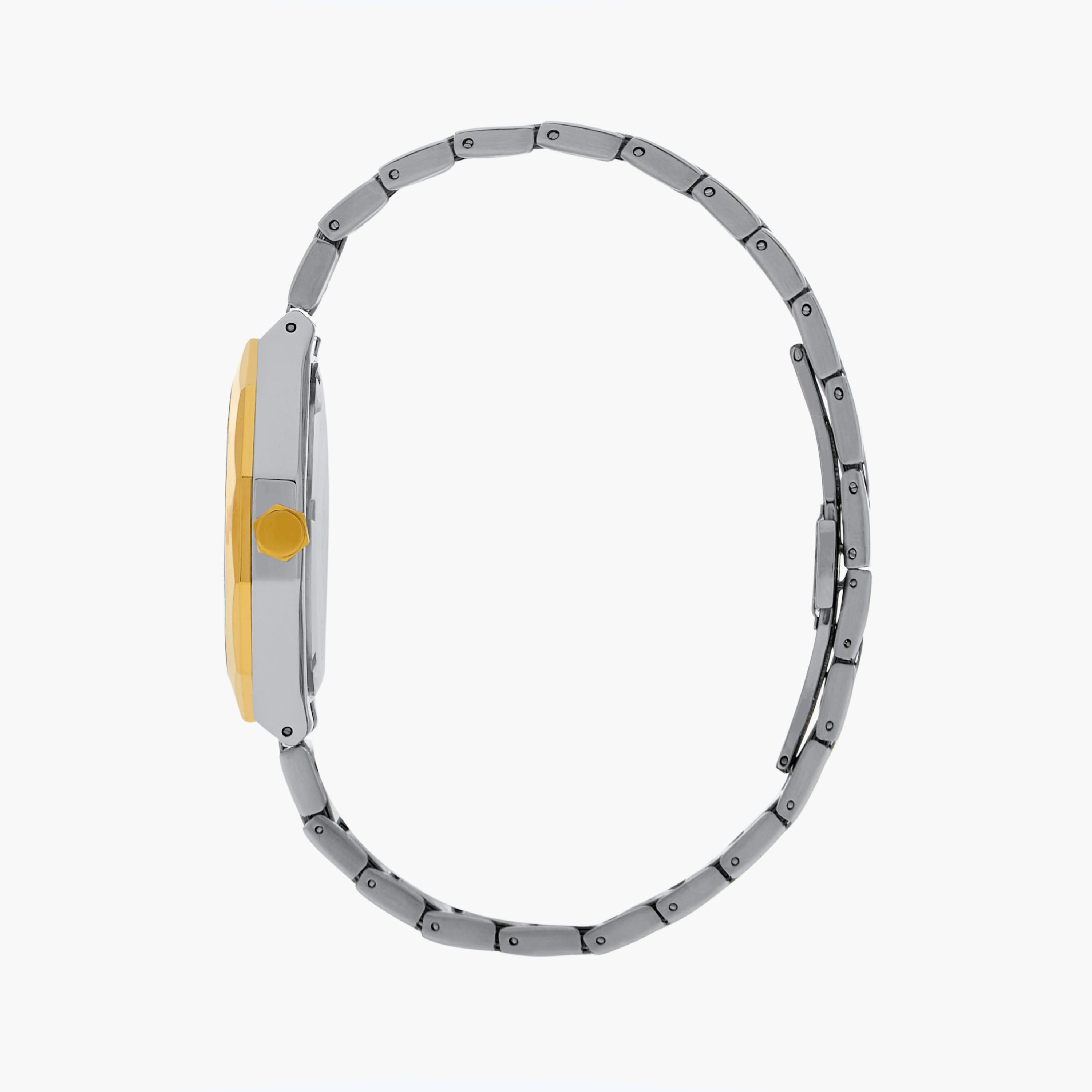 ساعة يد تناظرية بسوار فضي وذهبي للرجال من أوماكس 00BFD001N002-men-watchesandjewellery-watches-image-16