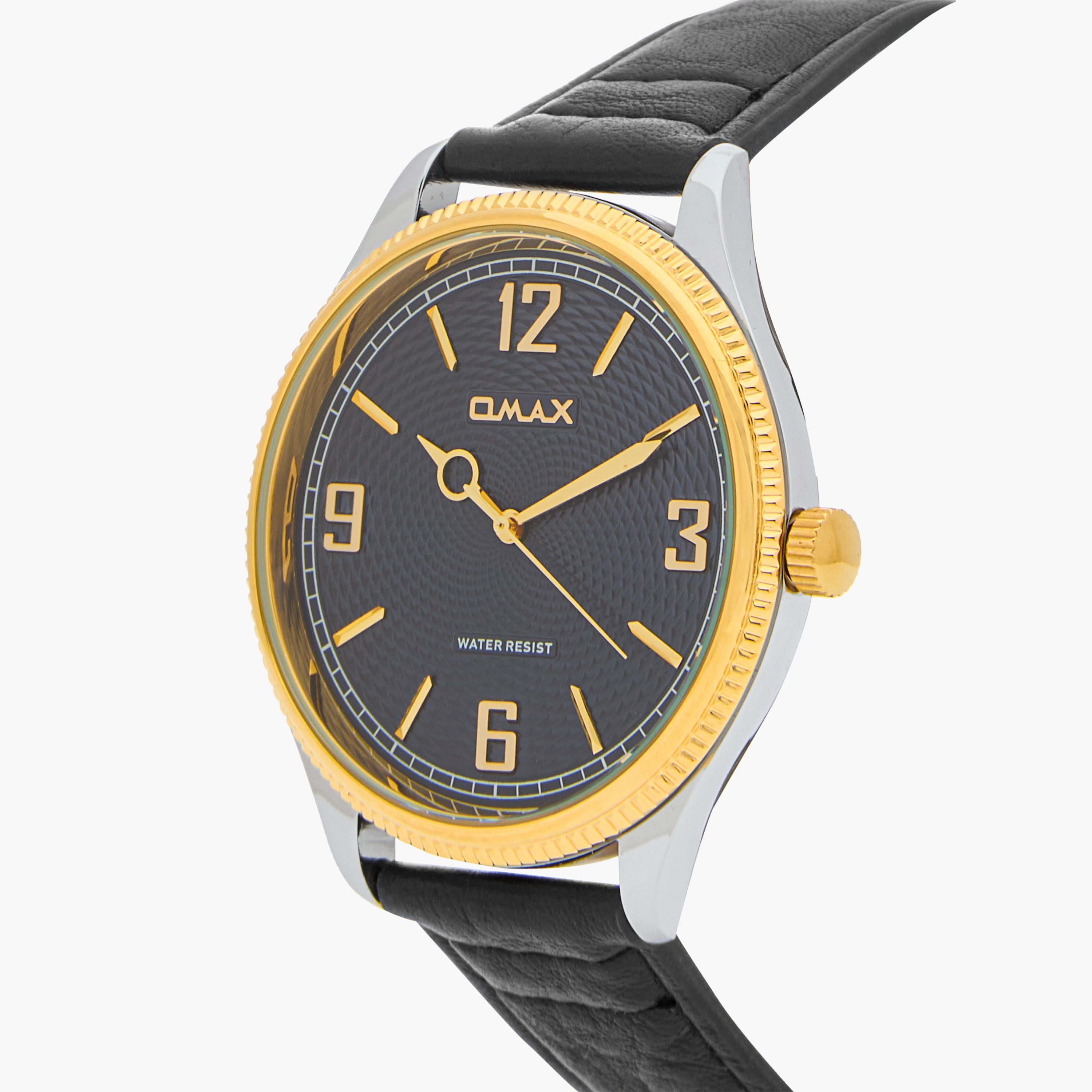Omax Men's Black Analog Wrist Watch 00PR0055NB24-men-watchesandjewellery-watches-image-4