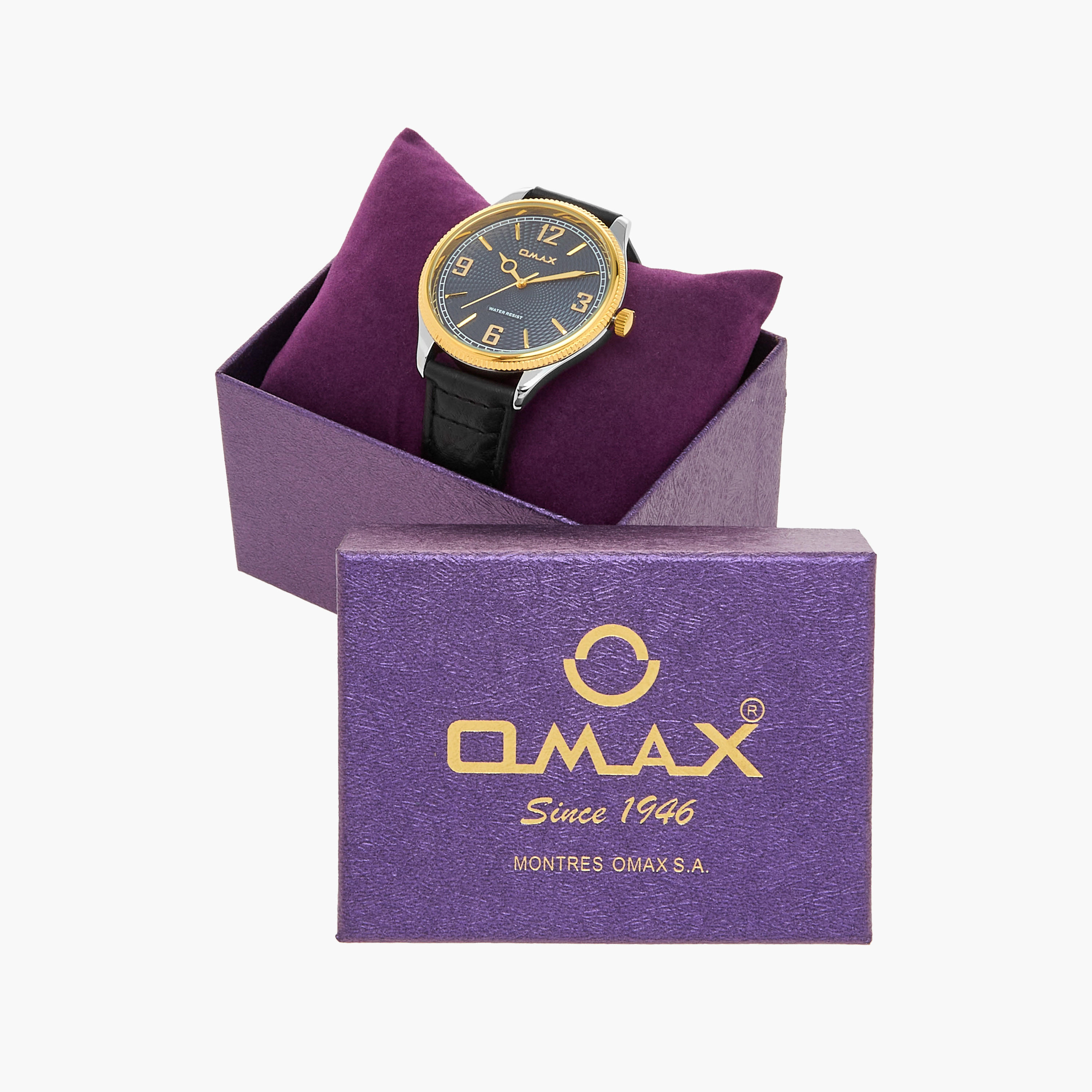 ساعة يد تناظرية سوداء للرجال من أوماكس 00PR0055NB24-men-watchesandjewellery-watches-image-6
