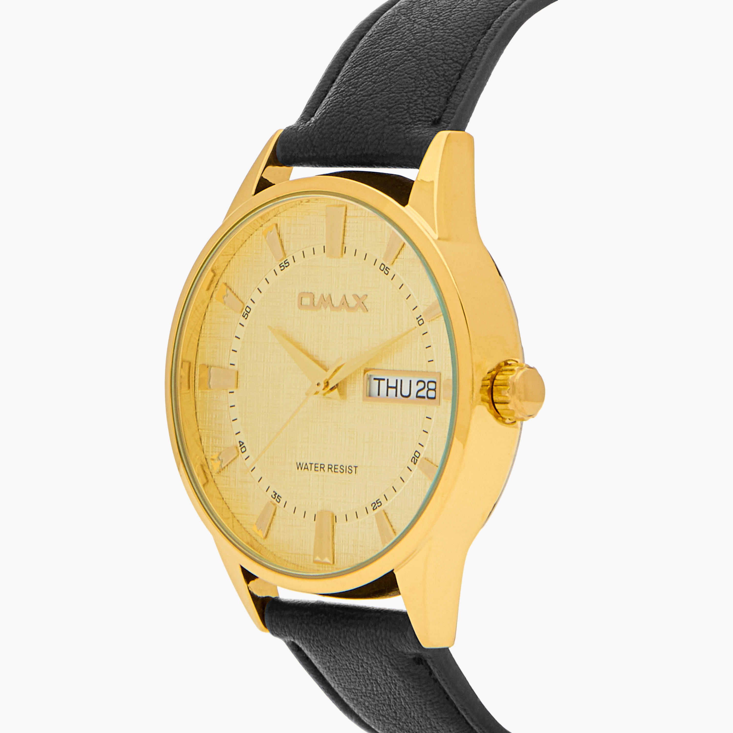 ساعة يد تناظرية سوداء للرجال من أوماكس 00PRZ061QB01-men-watchesandjewellery-watches-image-3