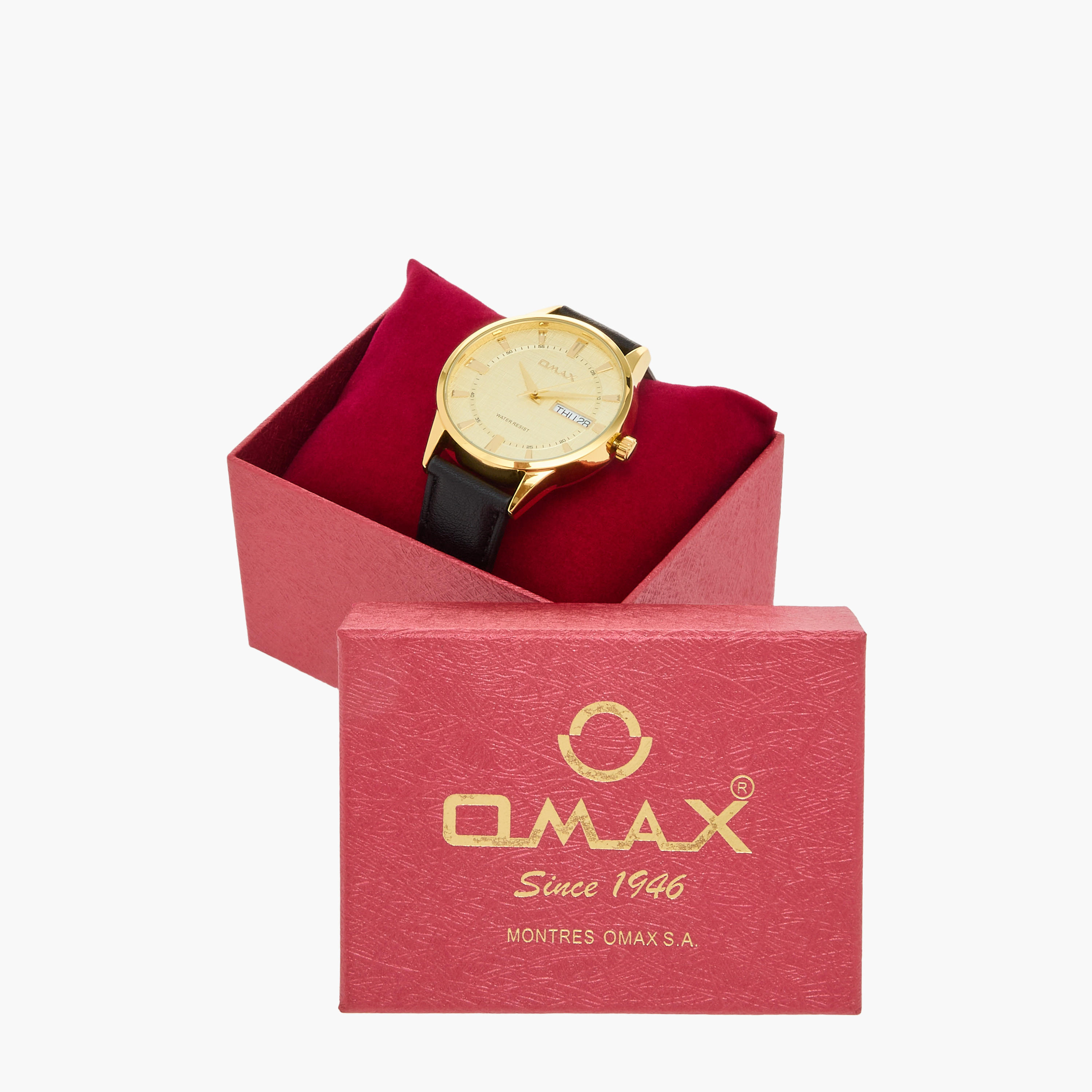ساعة يد تناظرية سوداء للرجال من أوماكس 00PRZ061QB01-men-watchesandjewellery-watches-image-6