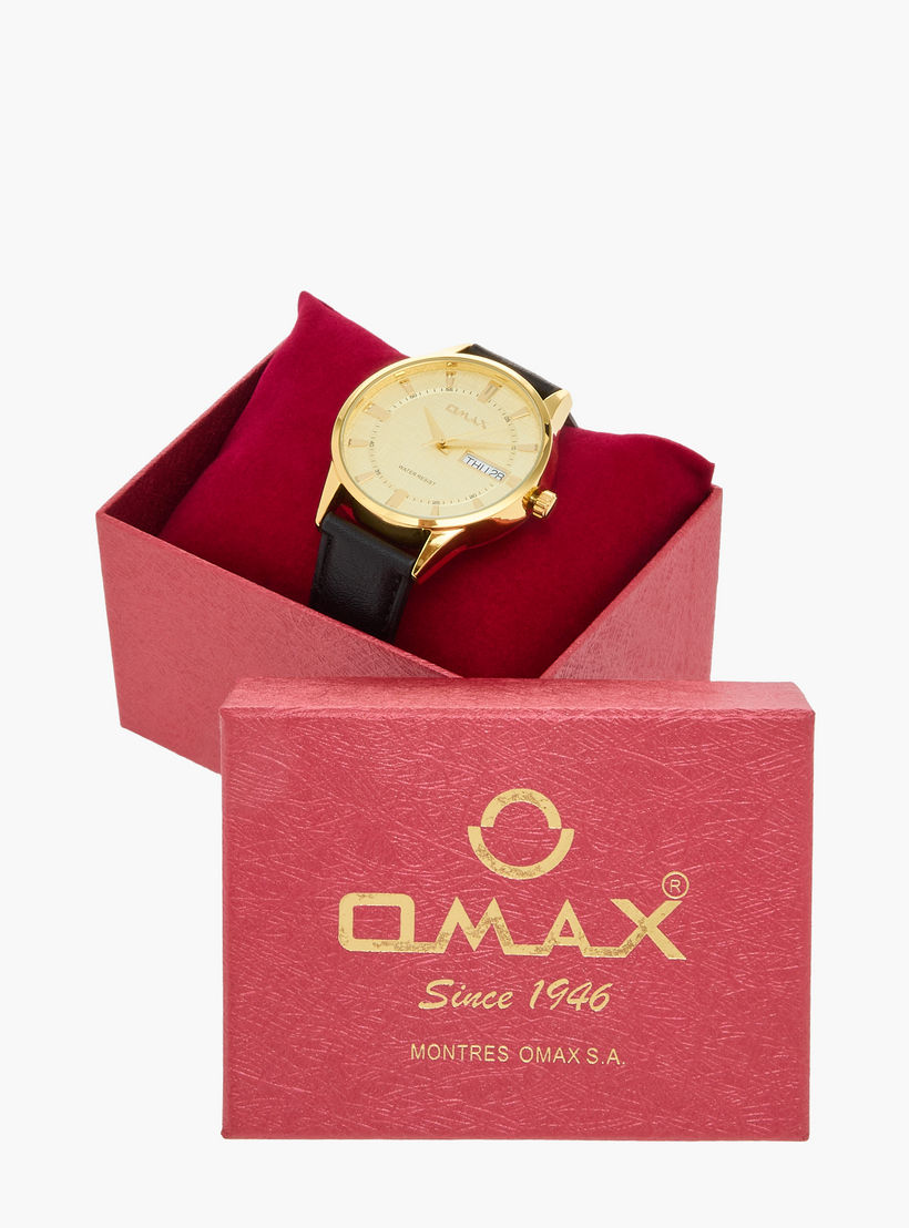 Omax Men's Black Analog Wrist Watch 00PRZ061QB01-men-watchesandjewellery-watches-image-6