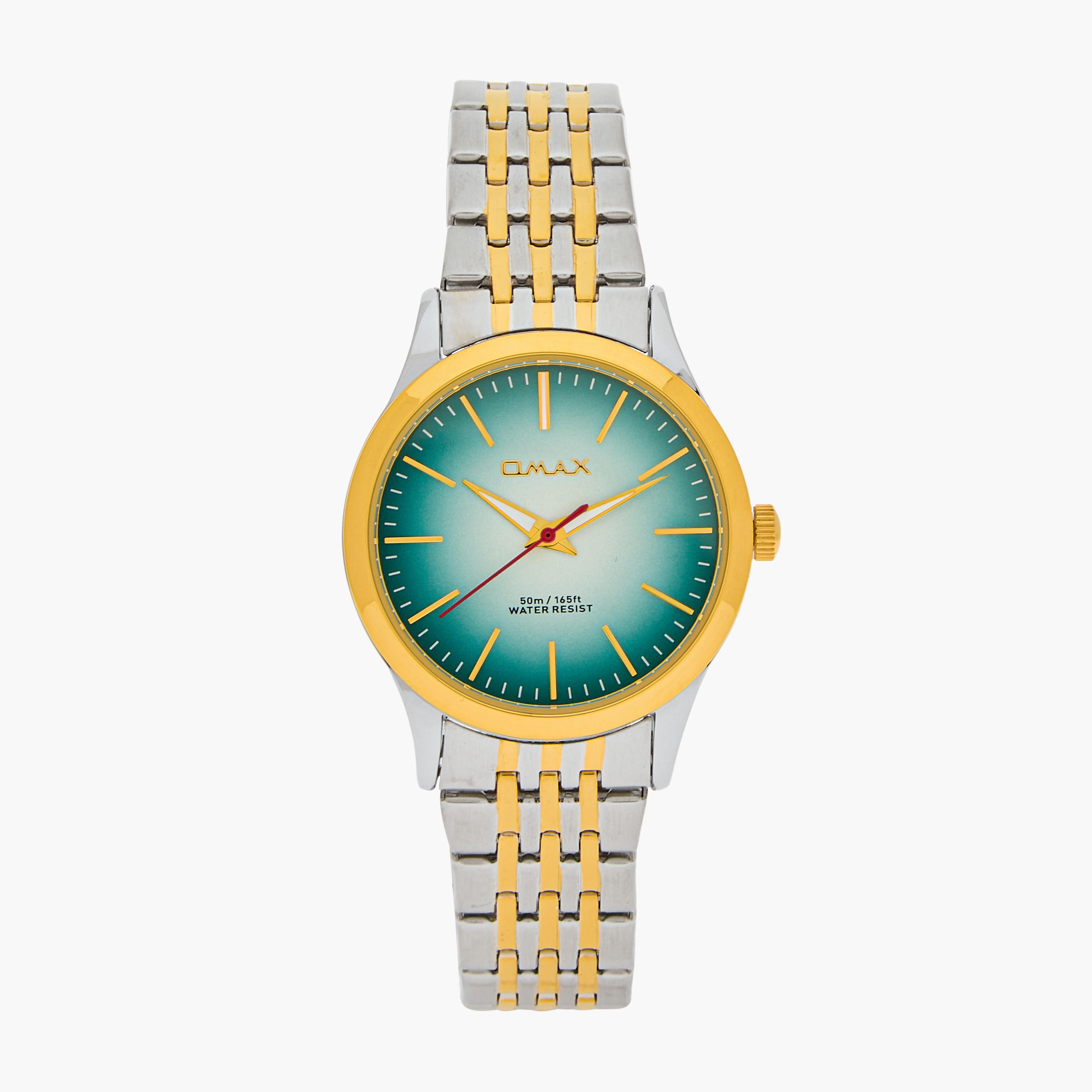 Omax Women's Gold and Silver Analog Wrist Watch 00ACB102N00W-women-watchesandjewellery-watches-image-1