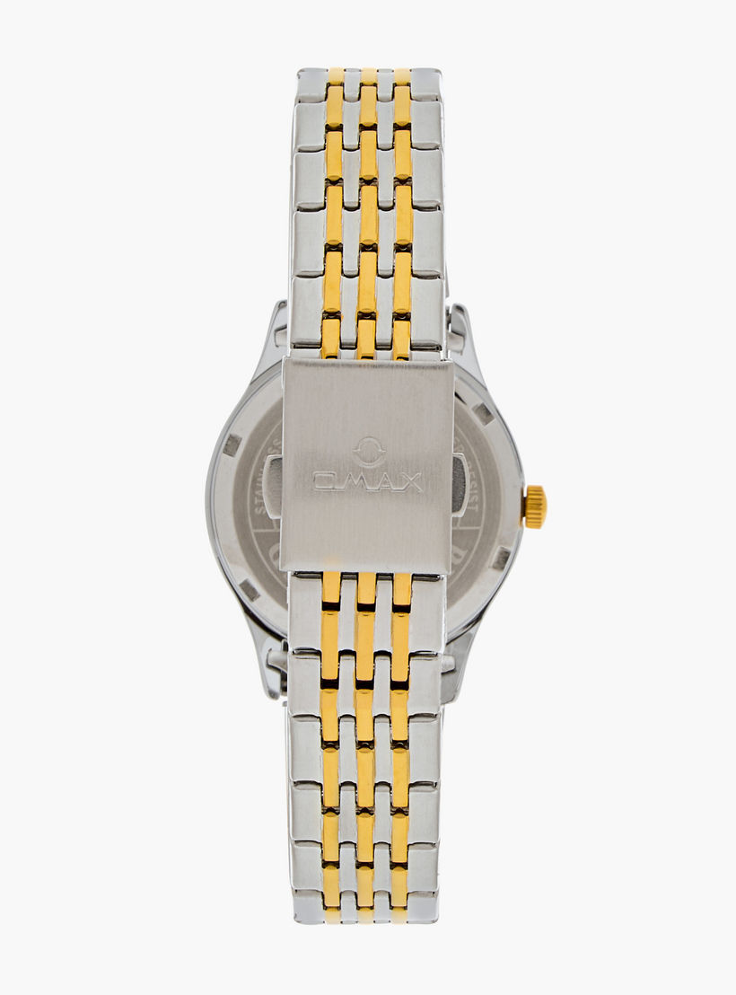 Omax Women's Gold and Silver Analog Wrist Watch 00ACB102N00W-women-watchesandjewellery-watches-image-3