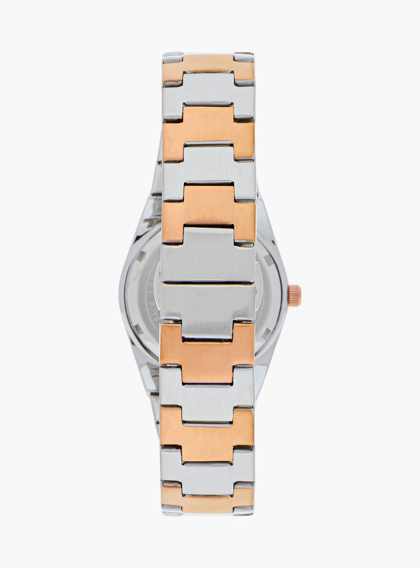 Omax Women's Rose Gold and Silver Analog Wrist Watch 00ACB106N00F-women-watchesandjewellery-watches-image-3