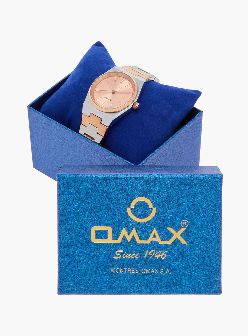 Omax Women's Rose Gold and Silver Analog Wrist Watch 00ACB106N00F-women-watchesandjewellery-watches-image-6