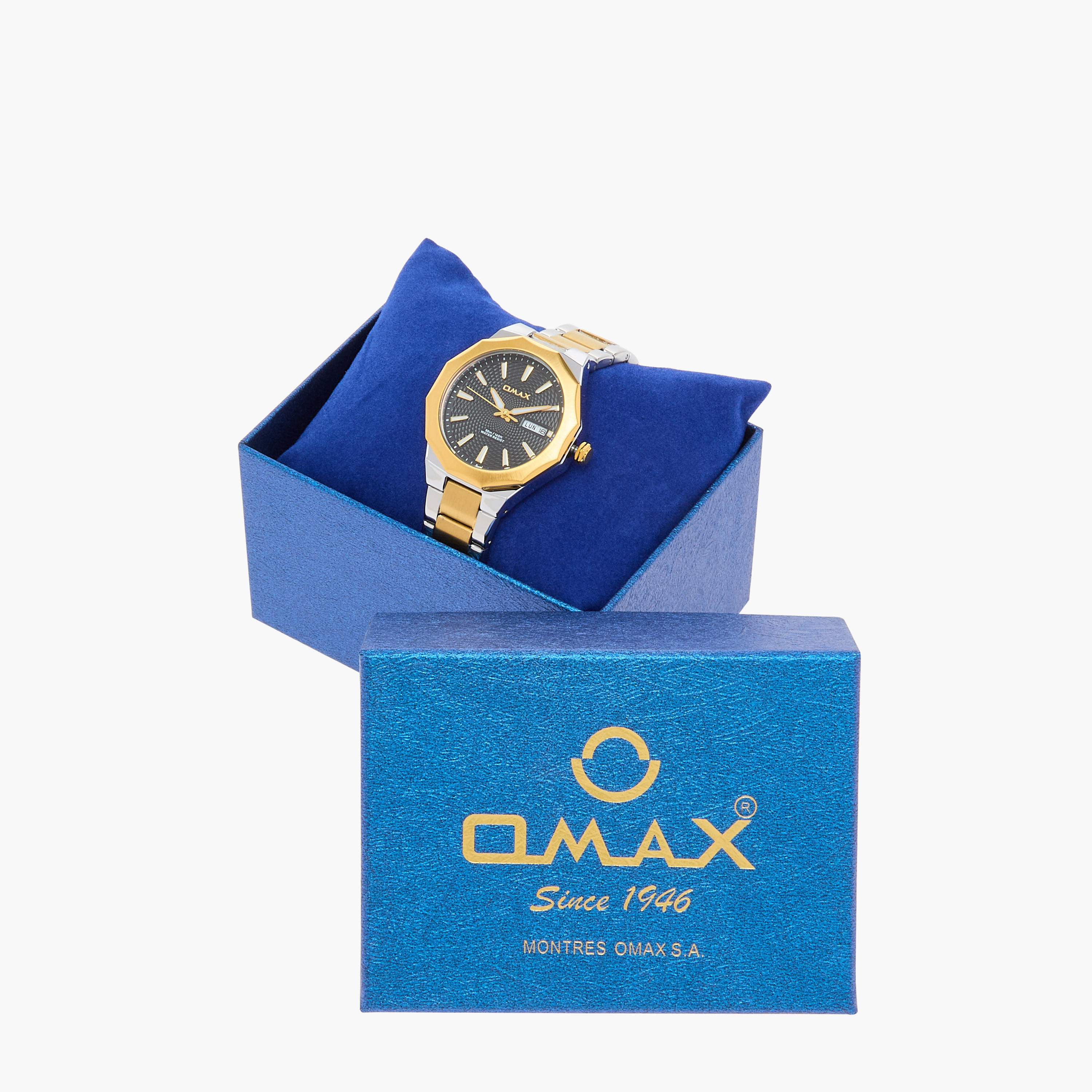 ساعة يد تناظرية فضية وذهبية للنساء من أوماكس - 00BFD002N002-women-watchesandjewellery-watches-image-6