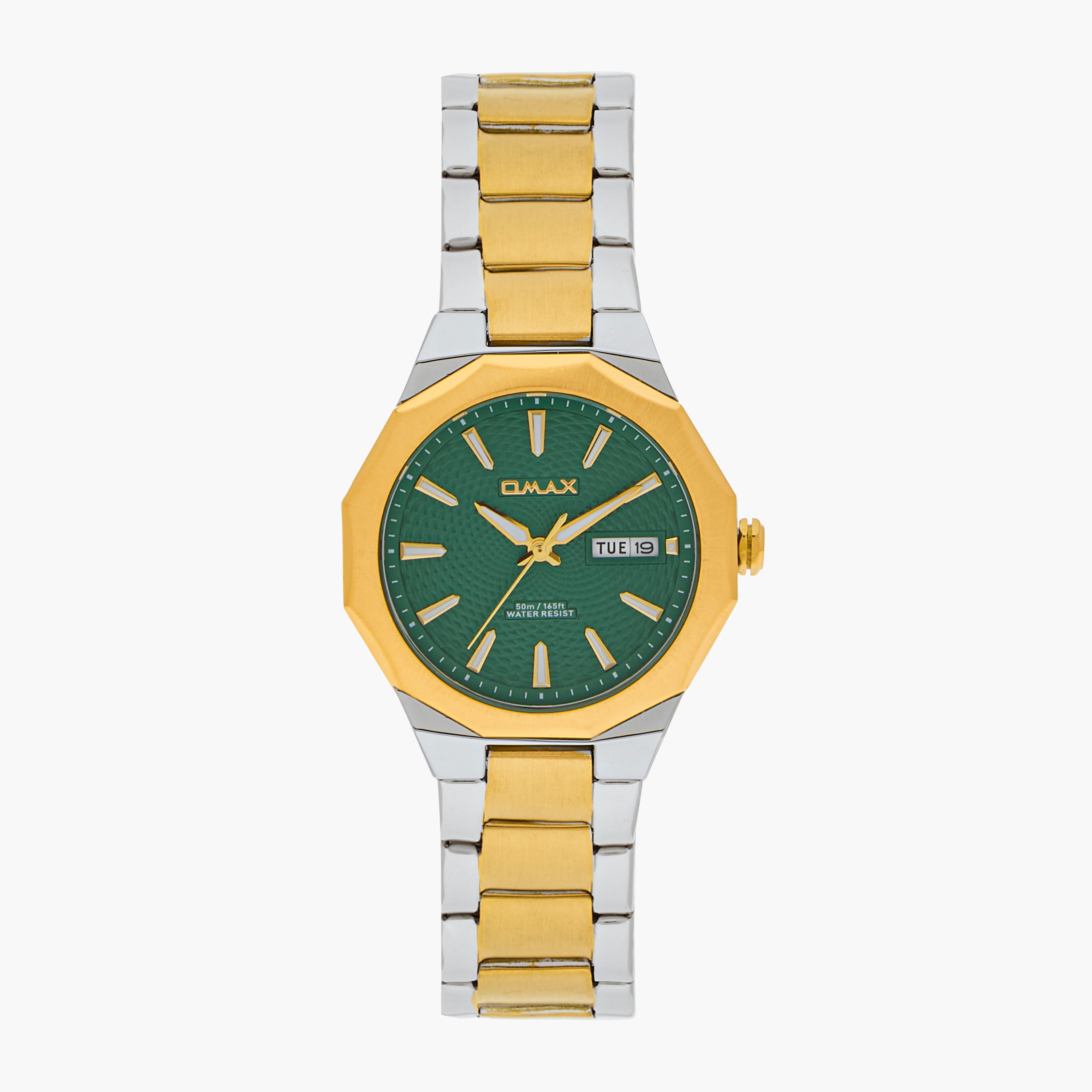 Omax Women's Gold and Silver Analog Wrist Watch 00BFD002N002-women-watchesandjewellery-watches-image-1
