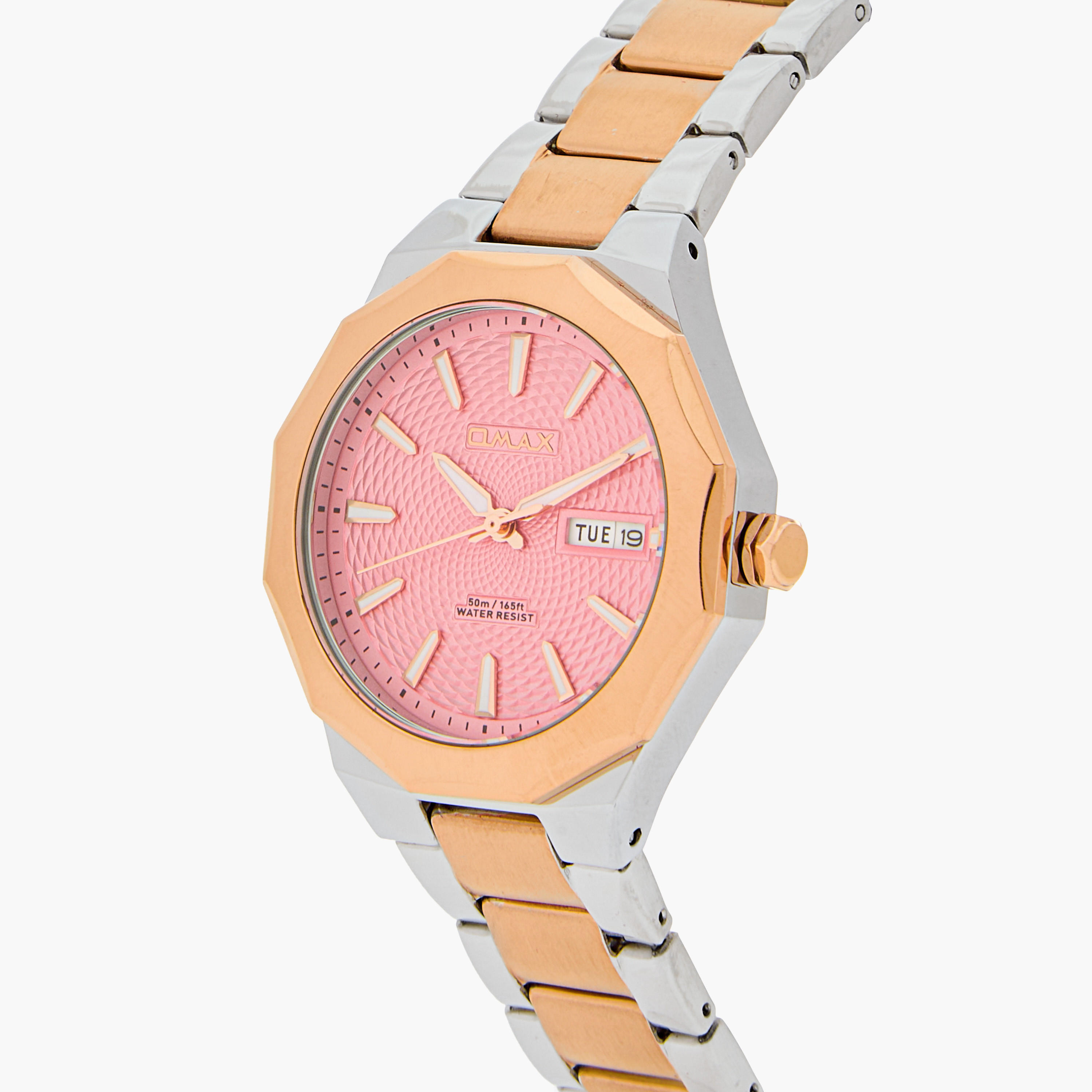 ساعة يد تناظرية فضية وذهبية للنساء من أوماكس - 00BFD002N002-women-watchesandjewellery-watches-image-18