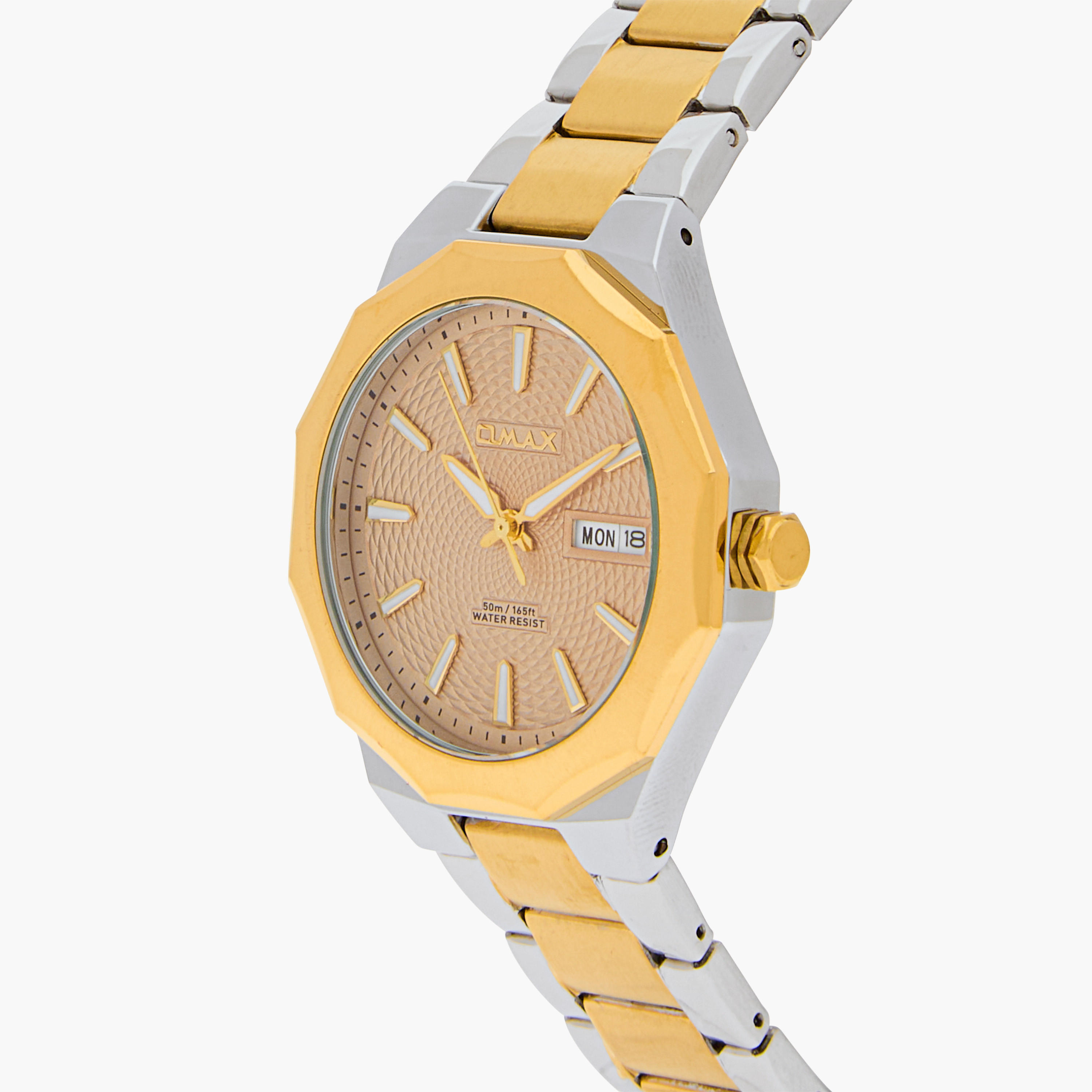 ساعة يد تناظرية فضية وذهبية للنساء من أوماكس - 00BFD002N002-women-watchesandjewellery-watches-image-25