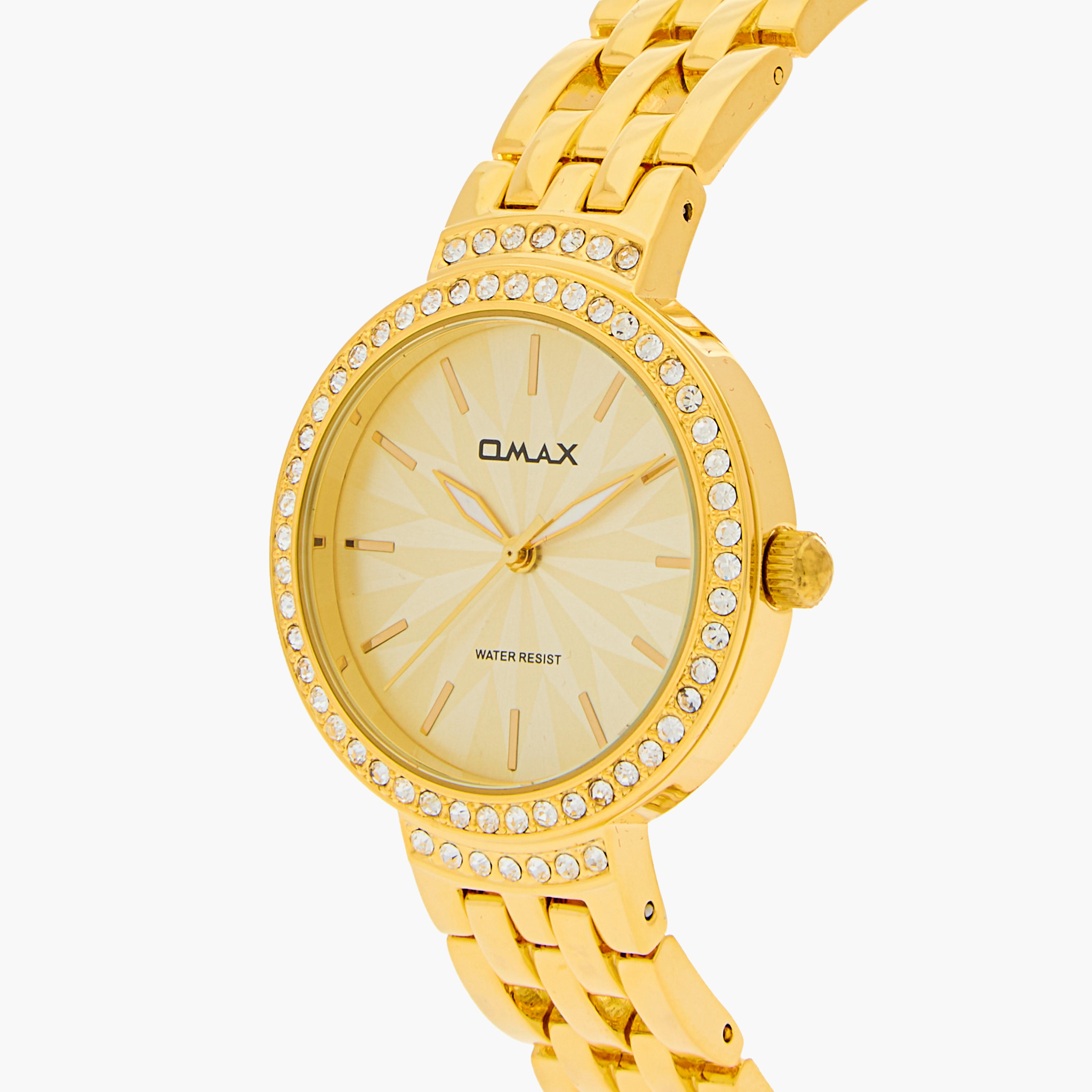 Omax Women's Gold Analog Wrist Watch 00JED254G001-women-watchesandjewellery-watches-image-4