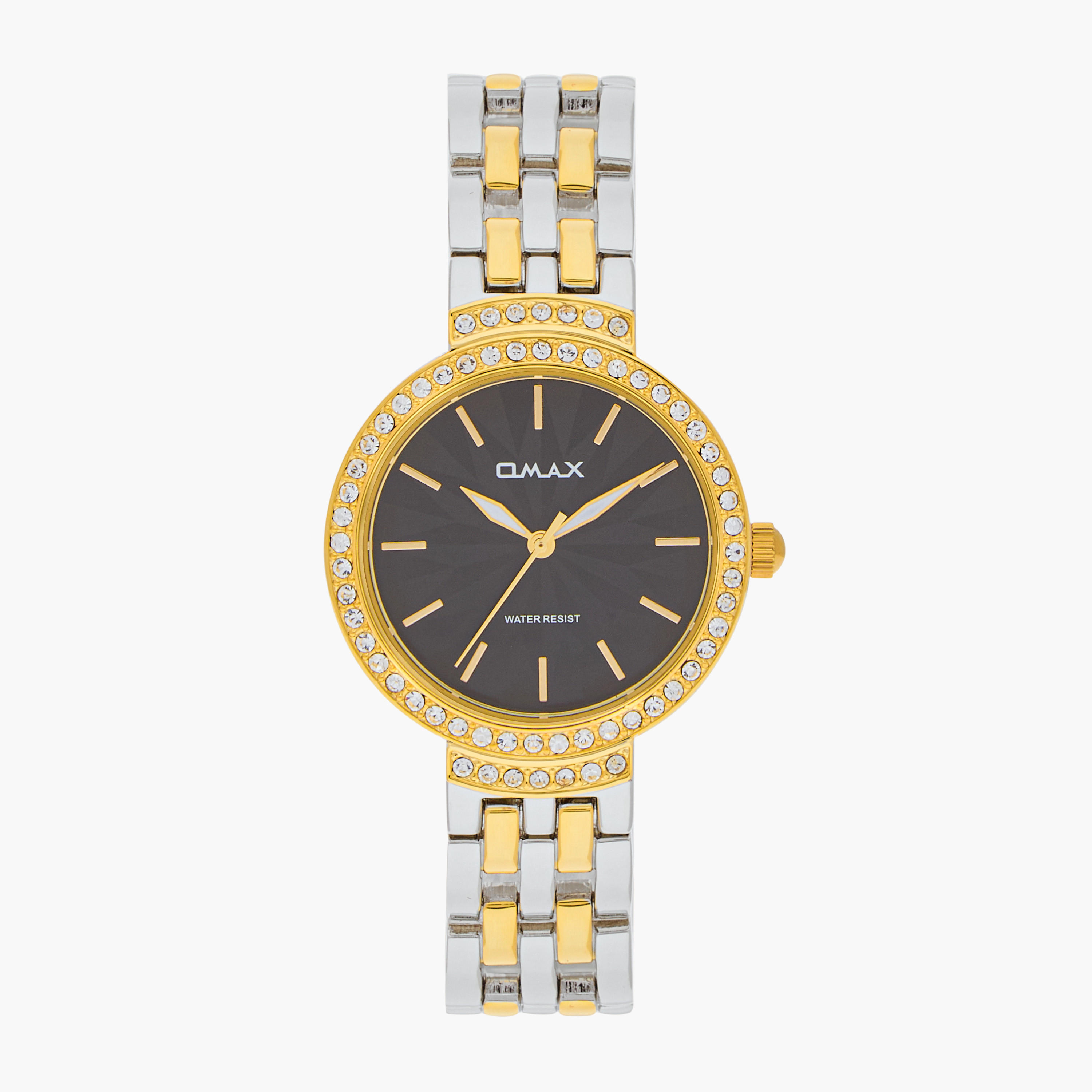 Omax Women's Gold and Silver Analog Wrist Watch 00JED254N002-women-watchesandjewellery-watches-image-1