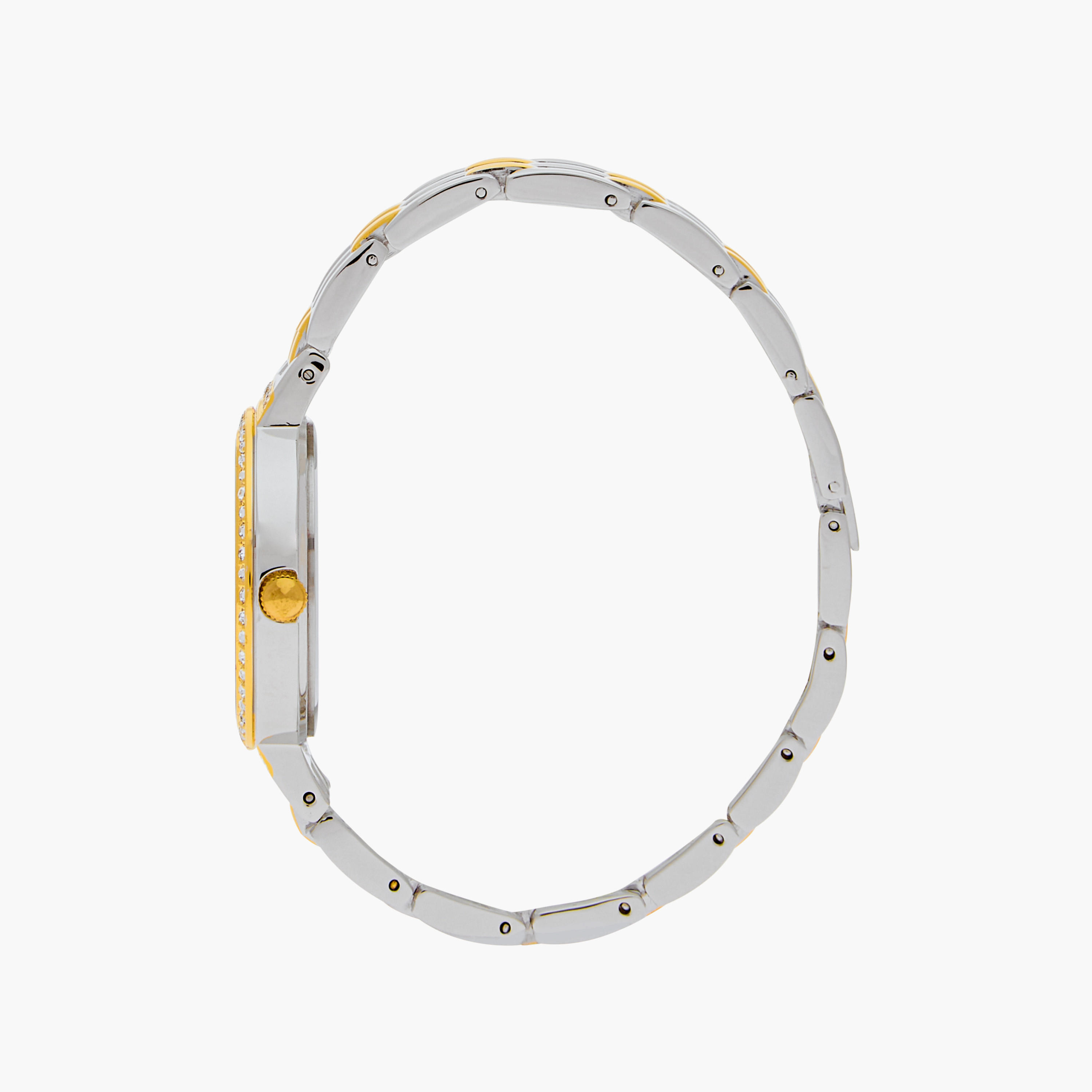 ساعة يد تناظرية باللونين الذهبي والفضي للنساء من أوماكس - 00JED254N002-women-watchesandjewellery-watches-image-2