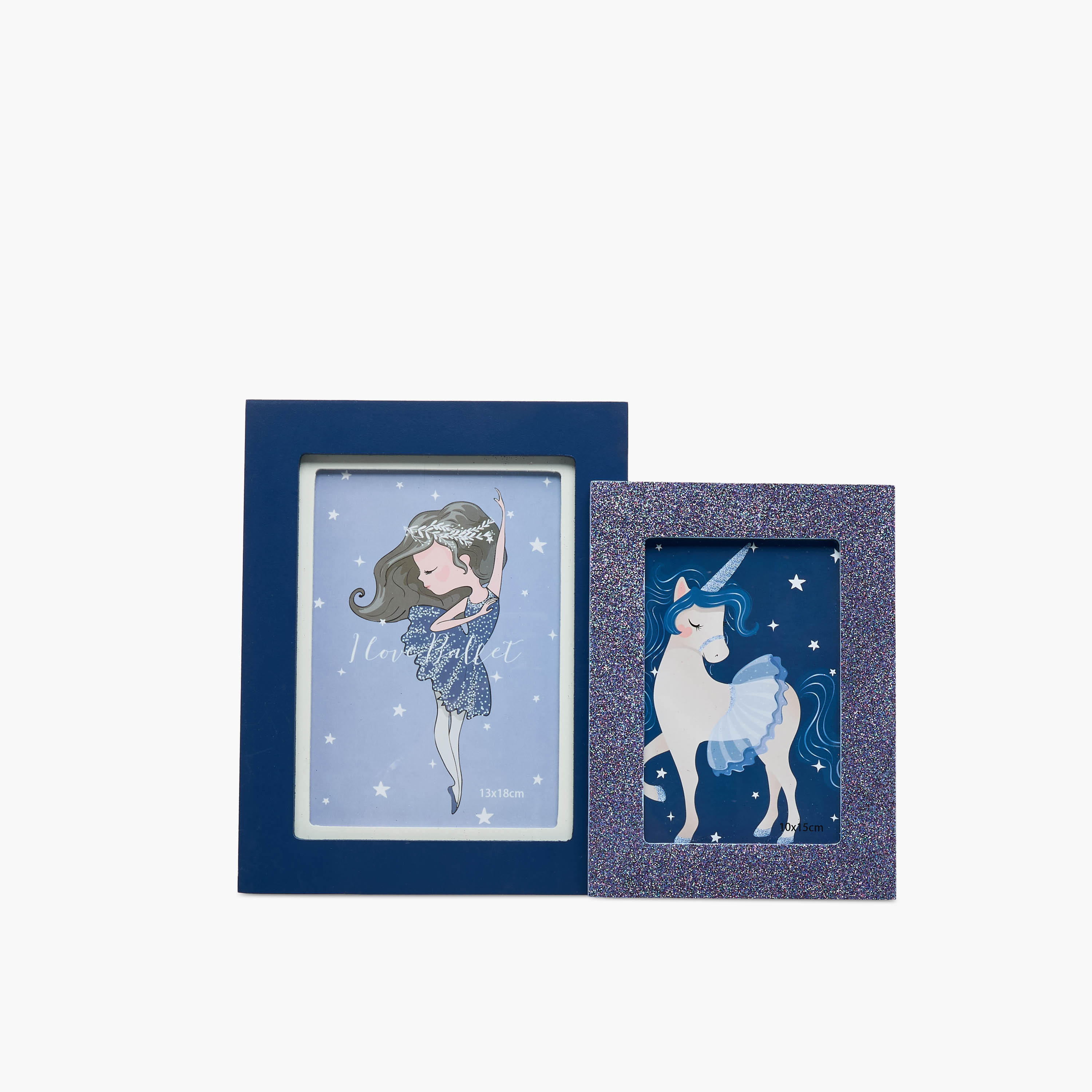 برواز صور مزدوج بتصميم راقصة باليه -  30x2.5x23 سم-household-walldecorandmirrors-photoframes-image-1