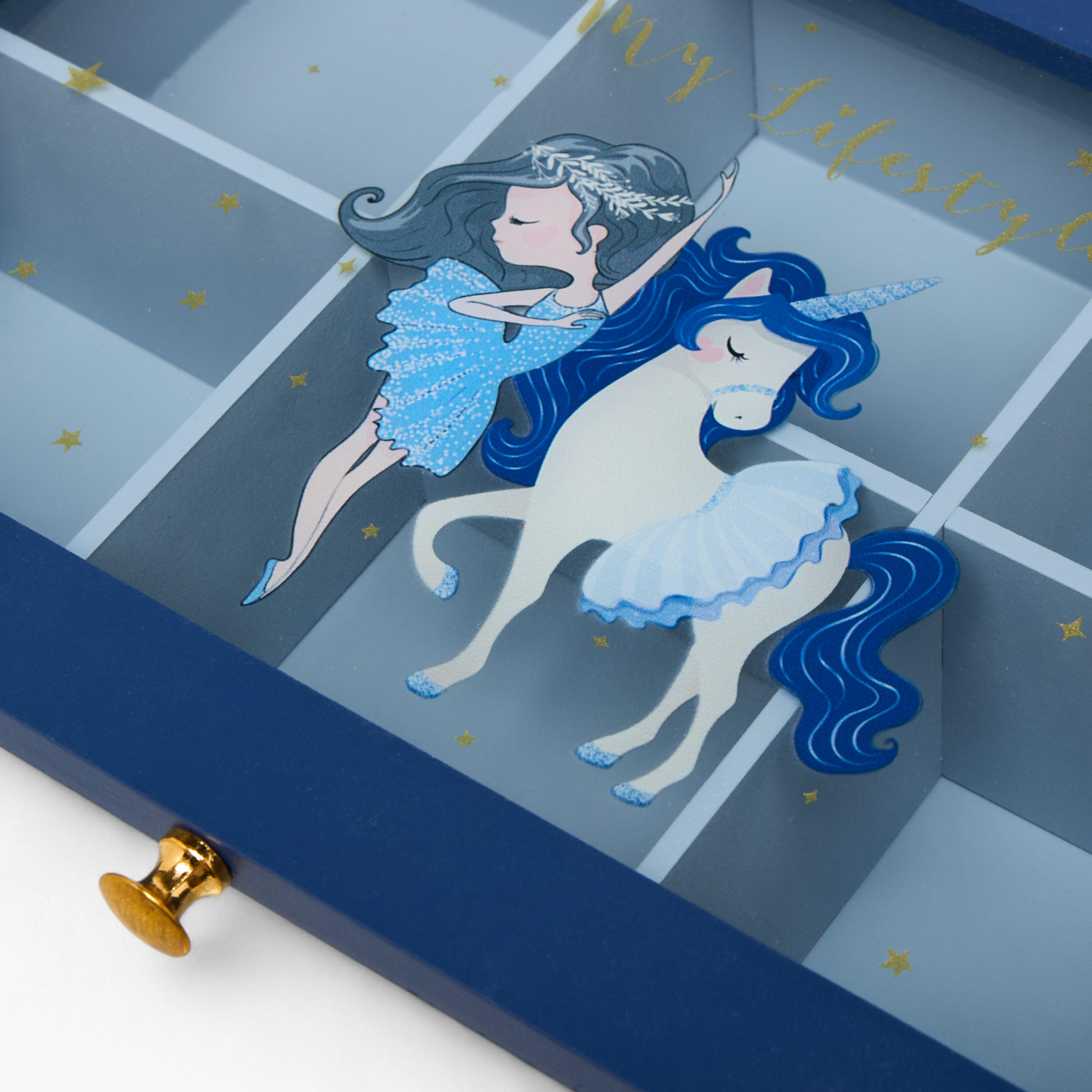 Ballerina Print 6-Compartment Jewellery Box - 24x16x6 cms-women-watchesandjewellery-jewellery-storage-image-4