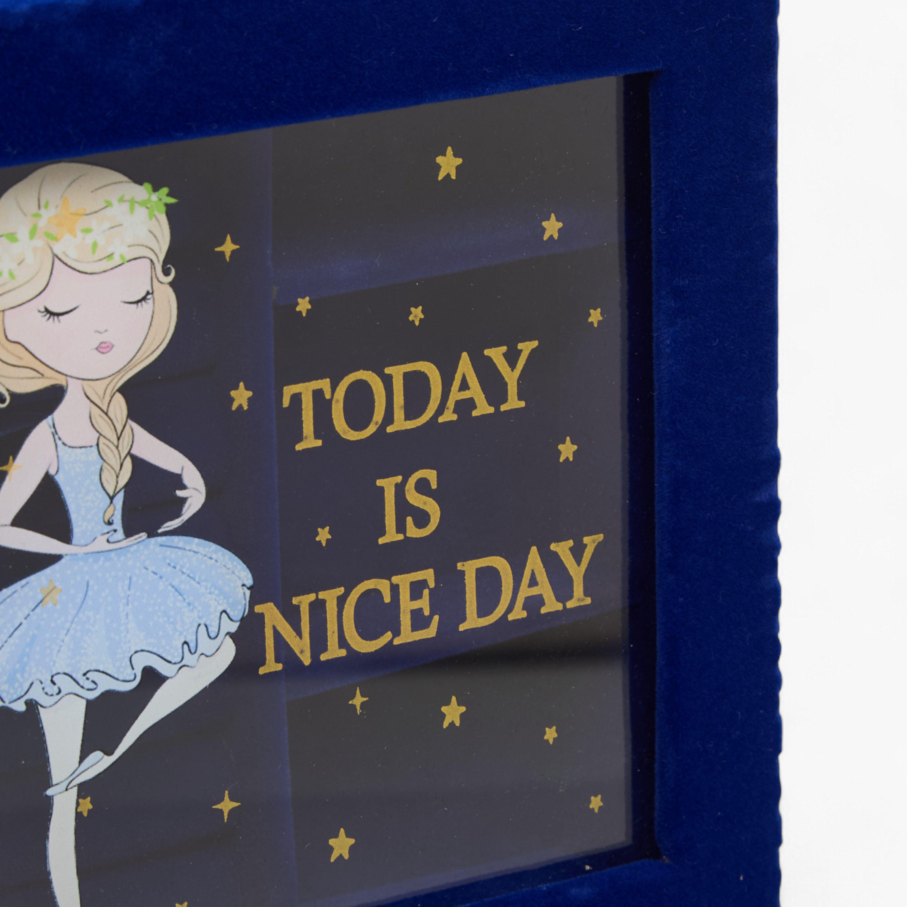 Ballerina Print Velvet Jewellery Box - 15x15x5 cms-women-watchesandjewellery-jewellery-storage-image-5