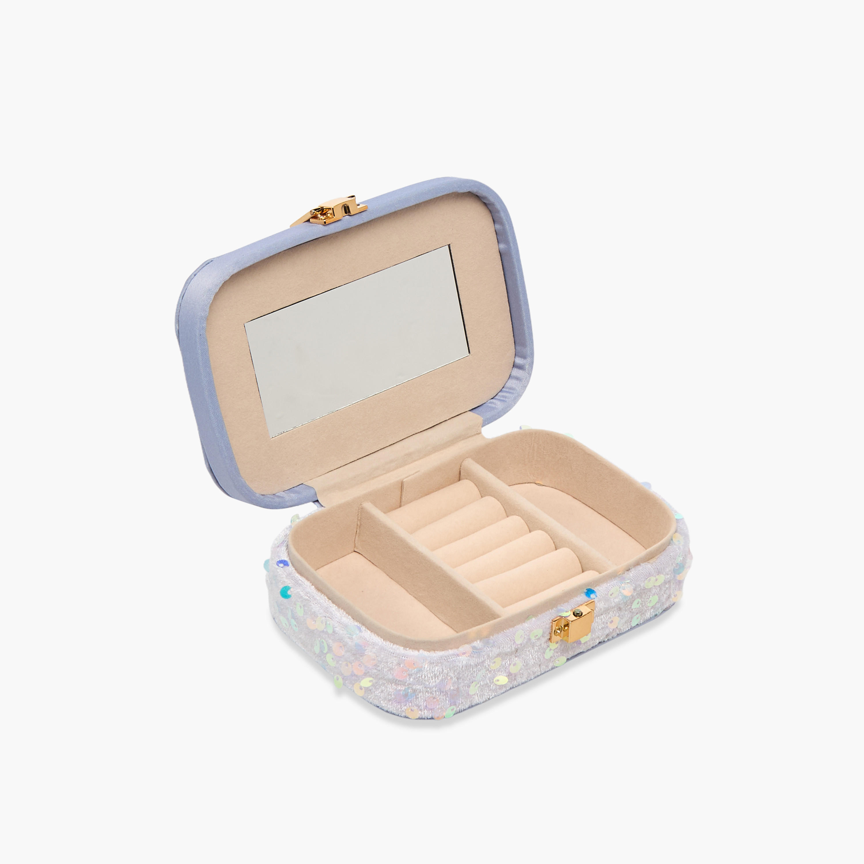 Ballerina Sequin Embellished Jewellery Box - 15x11x5 cms-women-watchesandjewellery-jewellery-storage-image-2