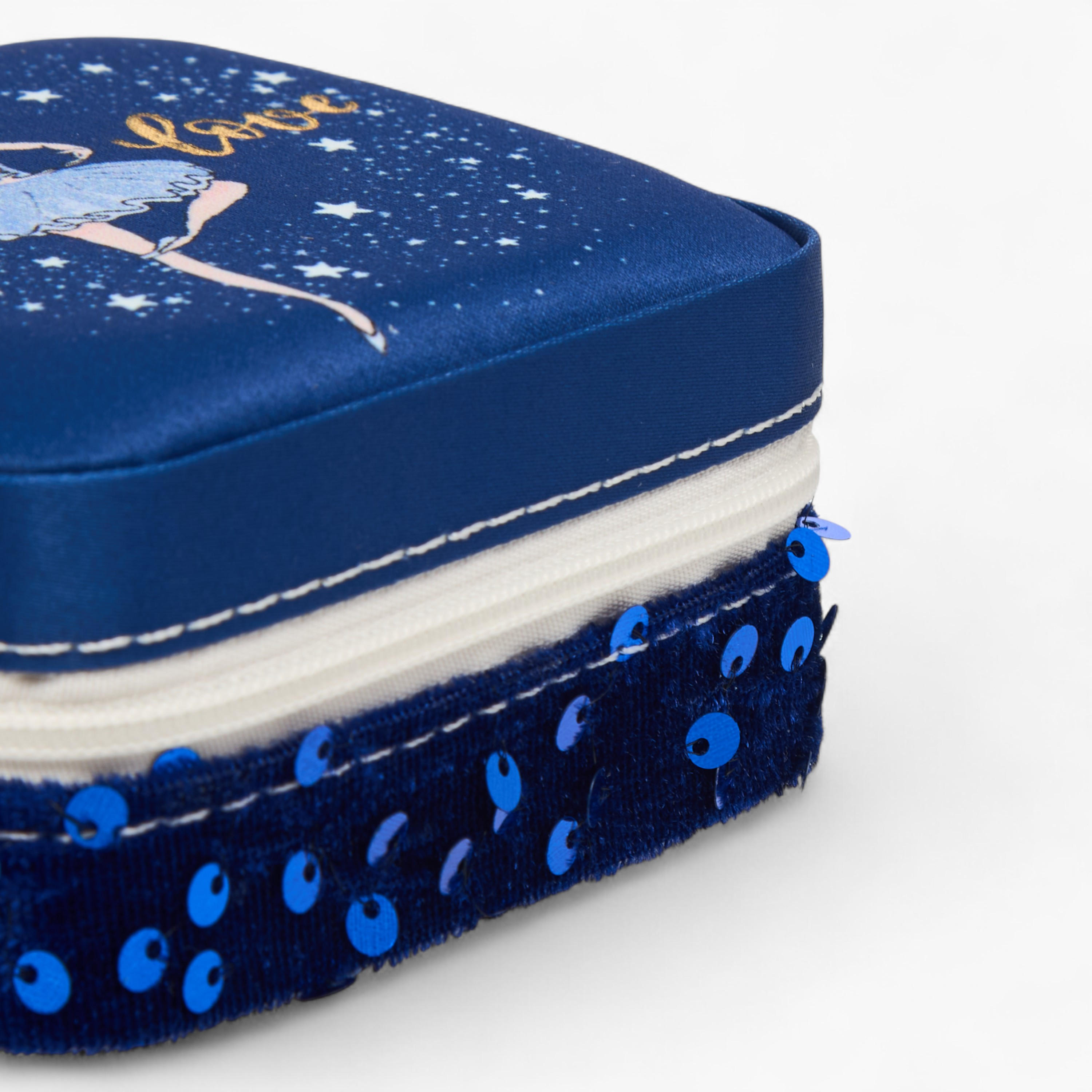 Ballerina Sequin Embellished Jewellery Box - 10x5x5 cms-women-watchesandjewellery-jewellery-storage-image-5