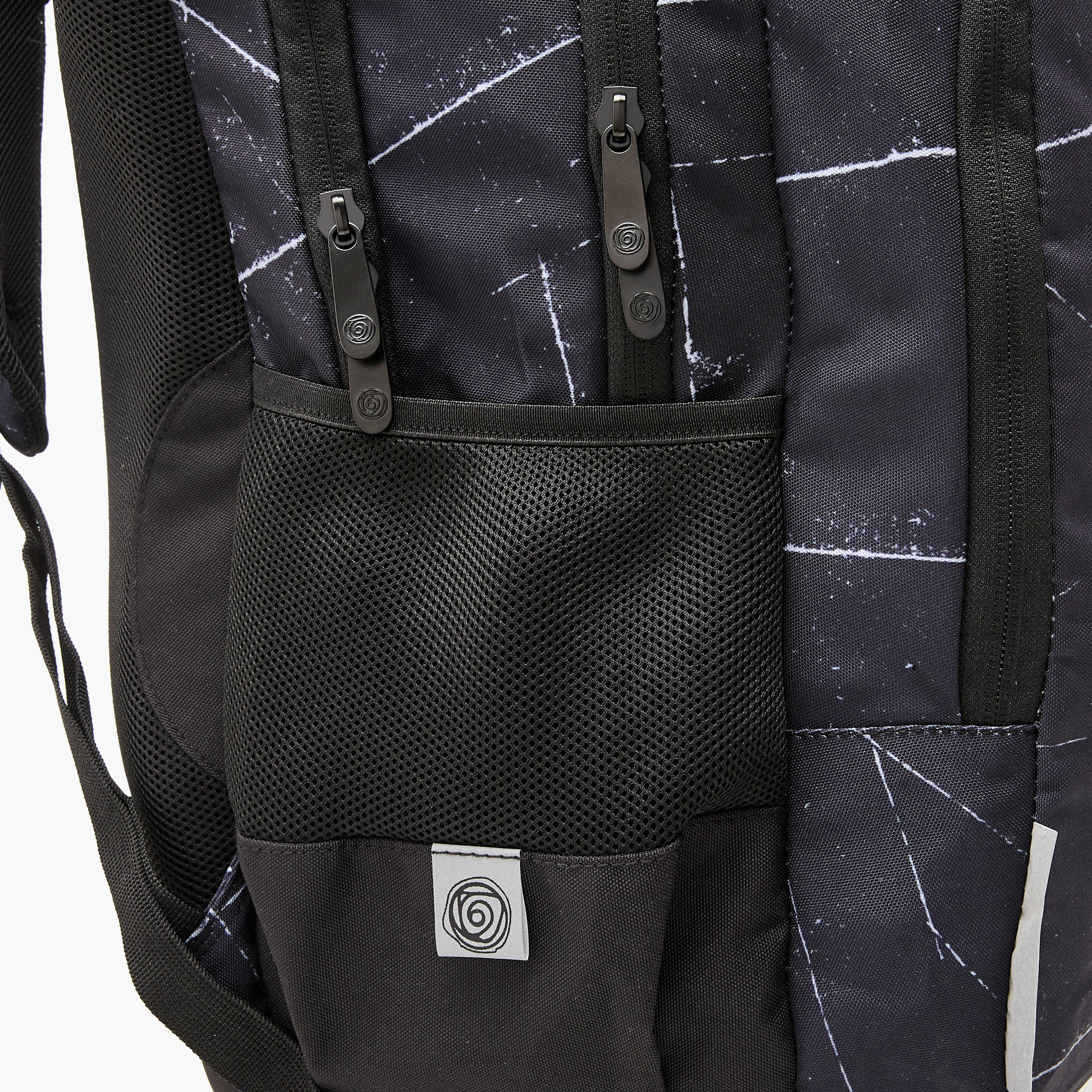 KAOS Geometric 18-inch Backpack with Zip Closure - 48x33x21 cms-school-bagsandbackpacks-backpacks-image-6
