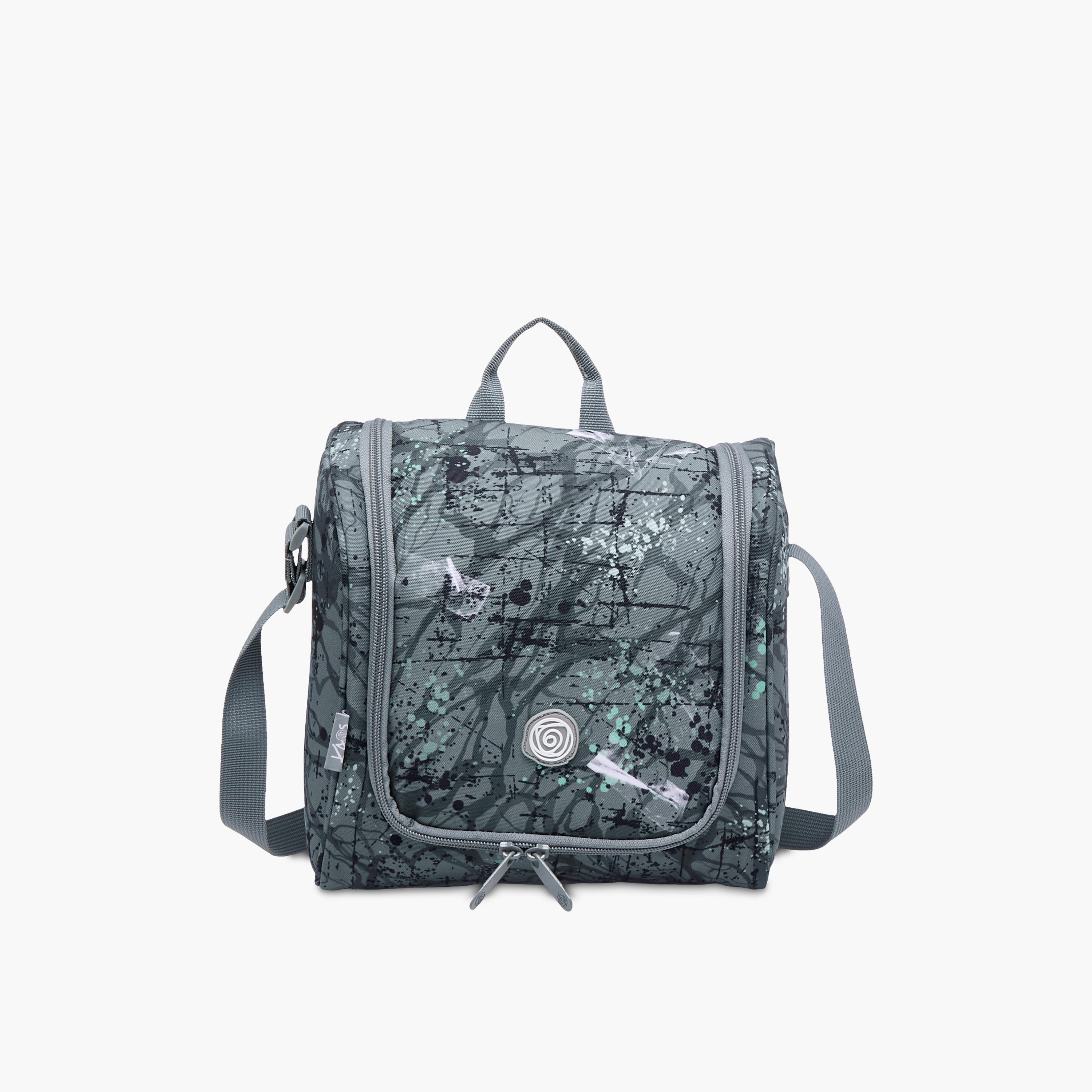 شنطة غداء بحزام وسحّاب إغلاق وطبعات من كاوس-school-lunchessentials-lunchbags-image-1
