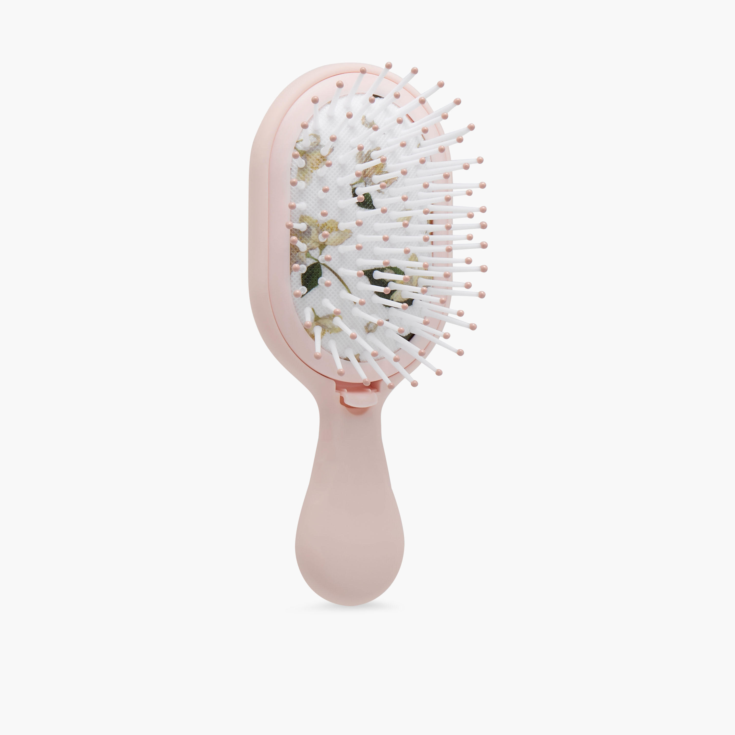Printed 2-Piece Mirror and Detachable Hairbrush Set-beautyandpersonalcare-hair-stylingtools-hairbrushesandcombs-image-2