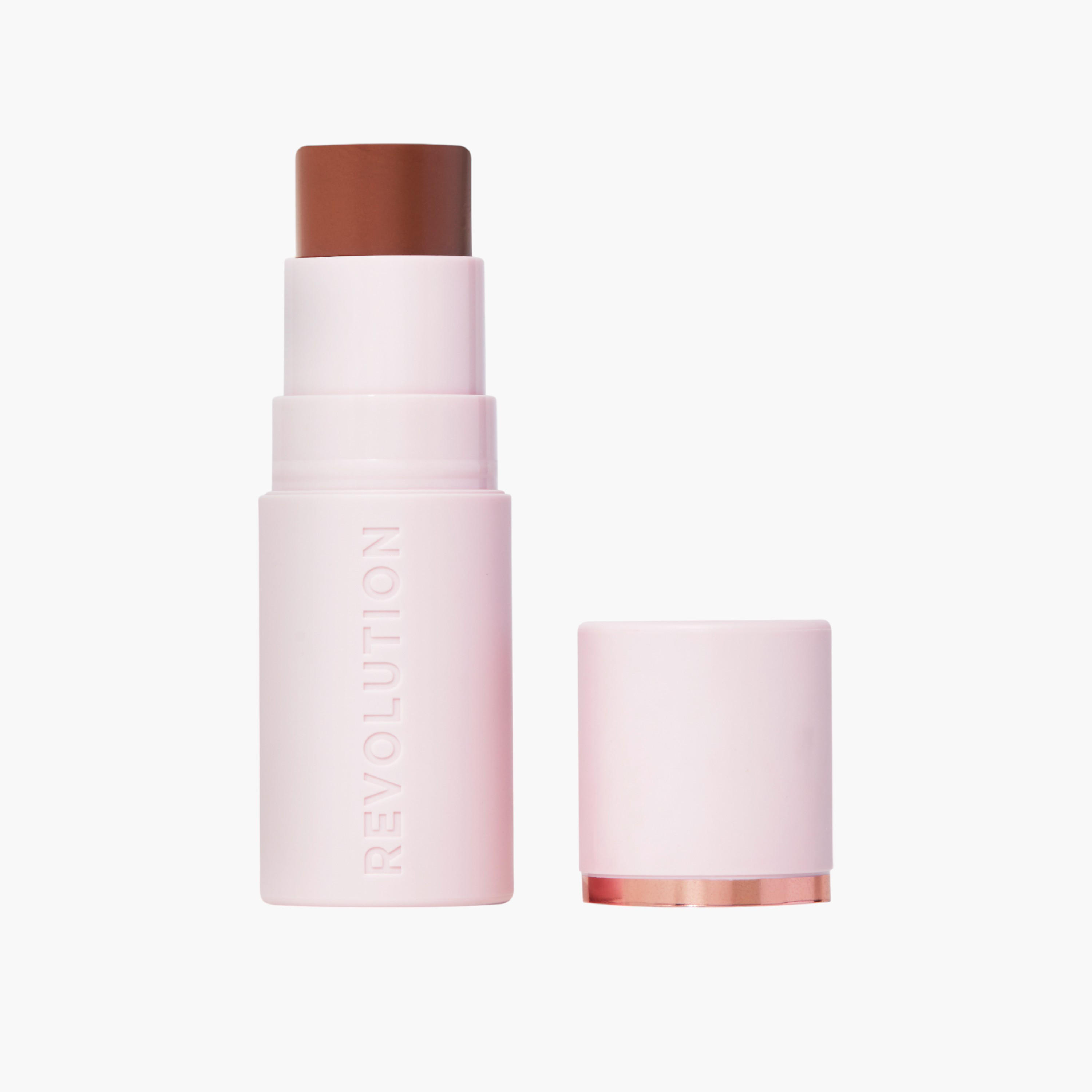 Makeup Revolution  Skin Silk Bronzer Stick - 4.5gms-beautyandpersonalcare-makeup-face-bronzers-image-2