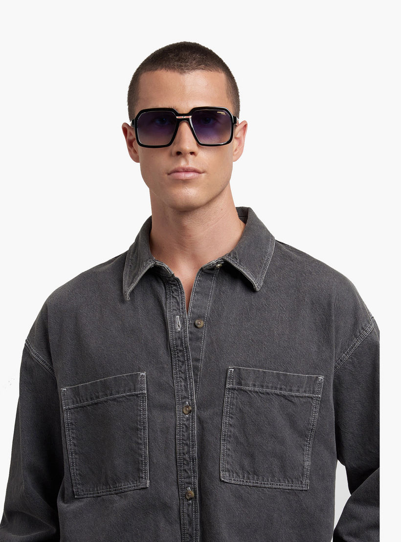 Carrera 56MM Dark Blue Shaded Square Sunglasses-men-sunglasses-image-9