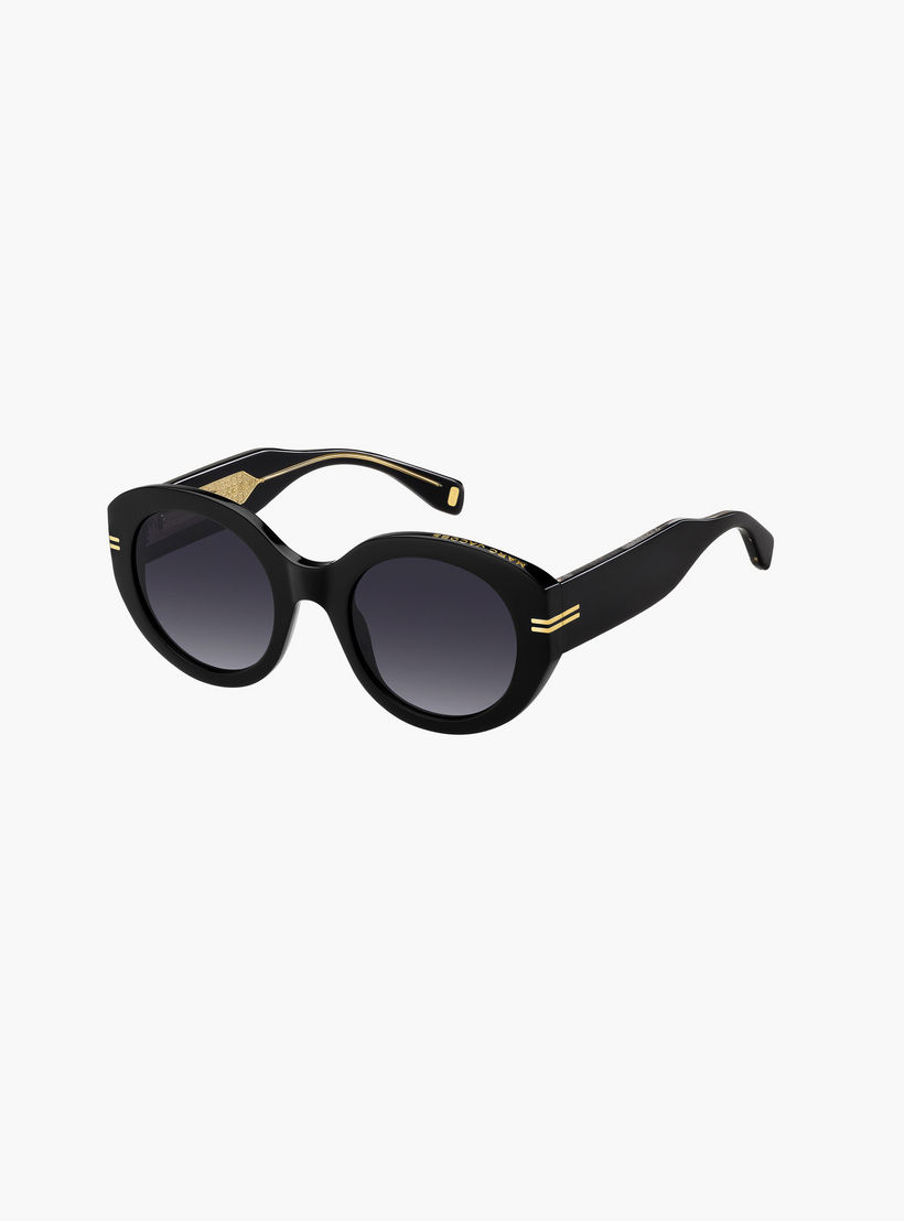 Marc Jacobs 51MM Black Oval Sunglasses-women-sunglasses-image-1