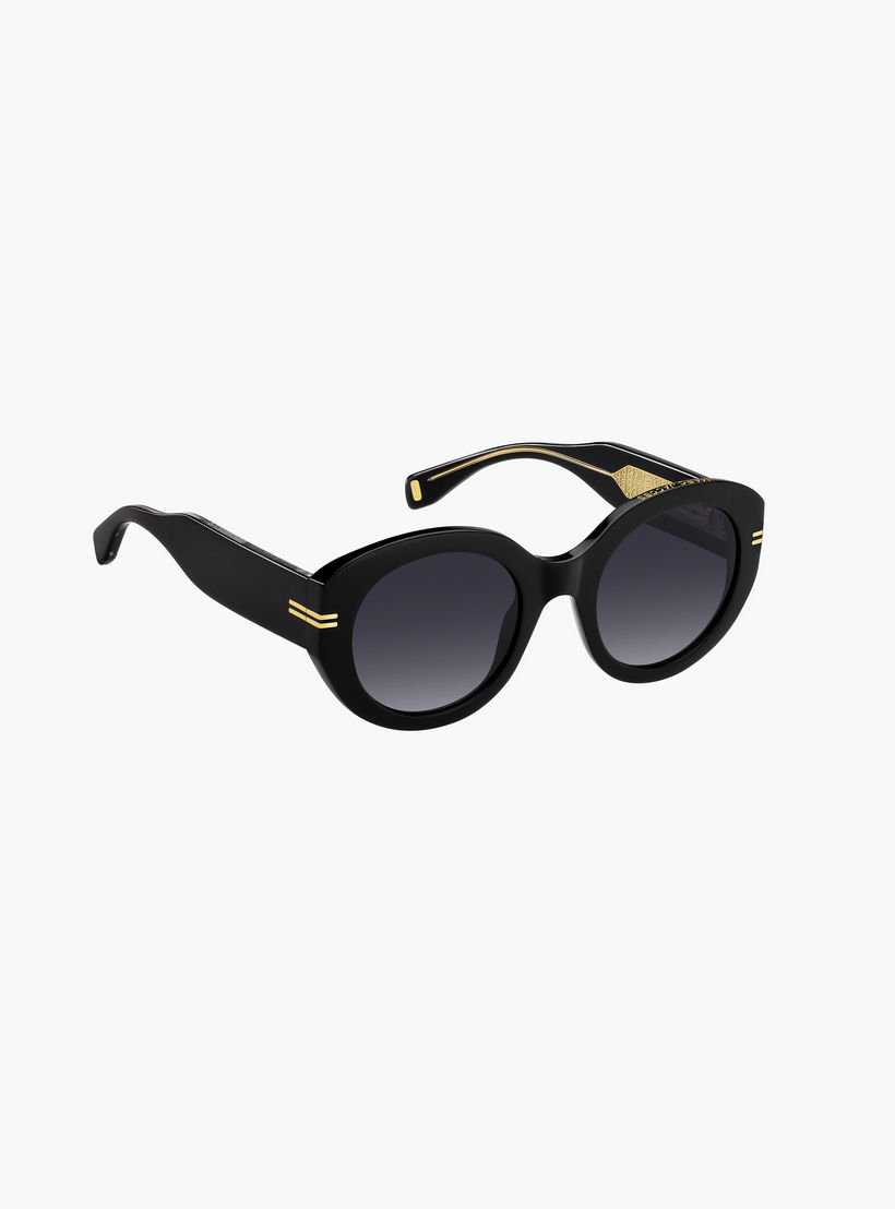 Marc Jacobs 51MM Black Oval Sunglasses-women-sunglasses-image-3