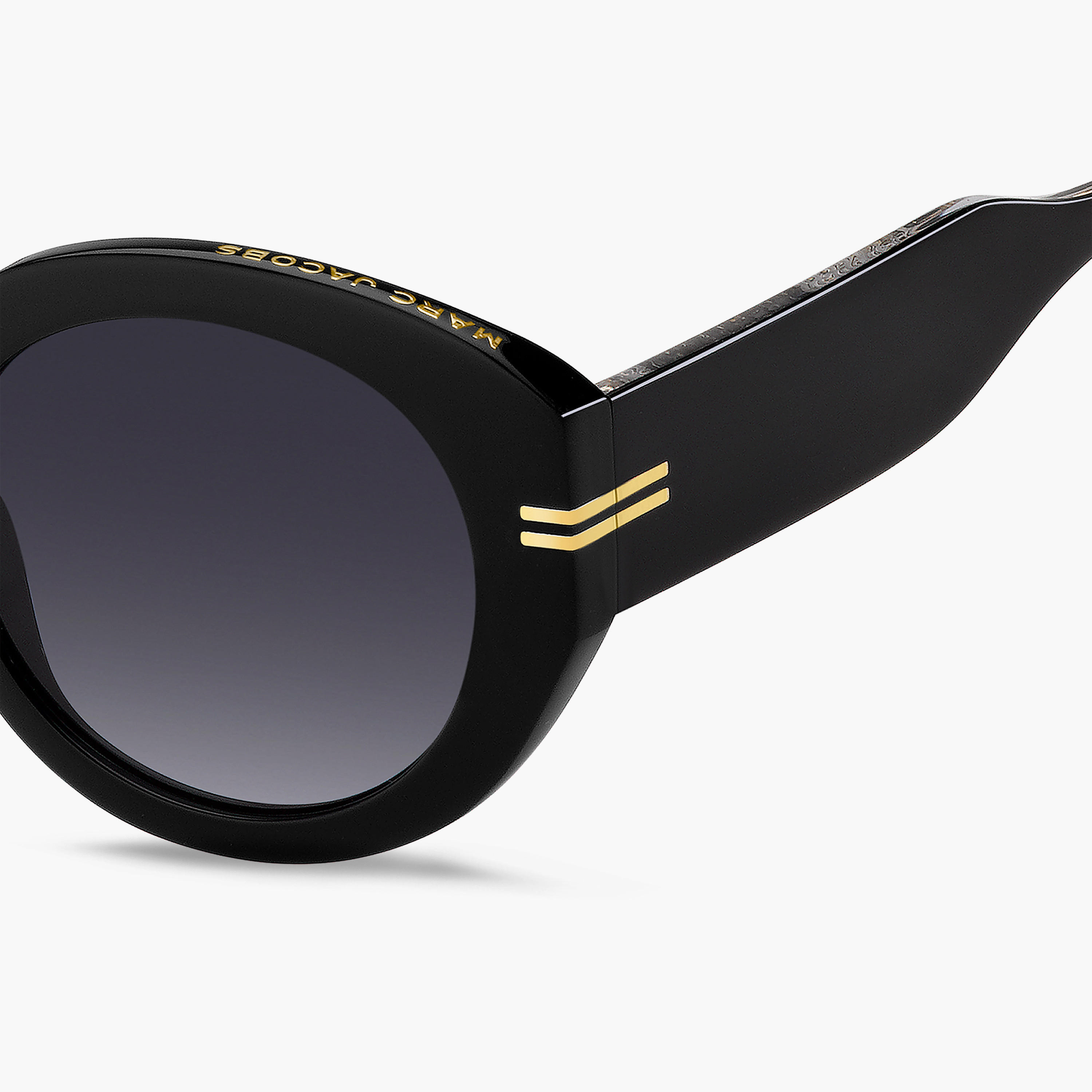 Marc Jacobs 51MM Black Oval Sunglasses-women-sunglasses-image-5