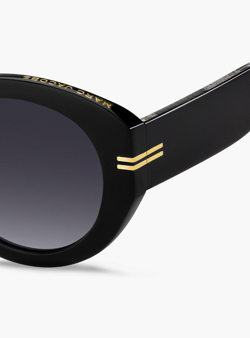 Marc Jacobs 51MM Black Oval Sunglasses-women-sunglasses-image-5