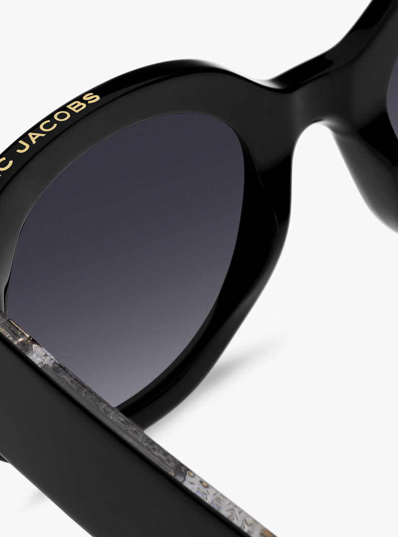 Marc Jacobs 51MM Black Oval Sunglasses-women-sunglasses-image-6
