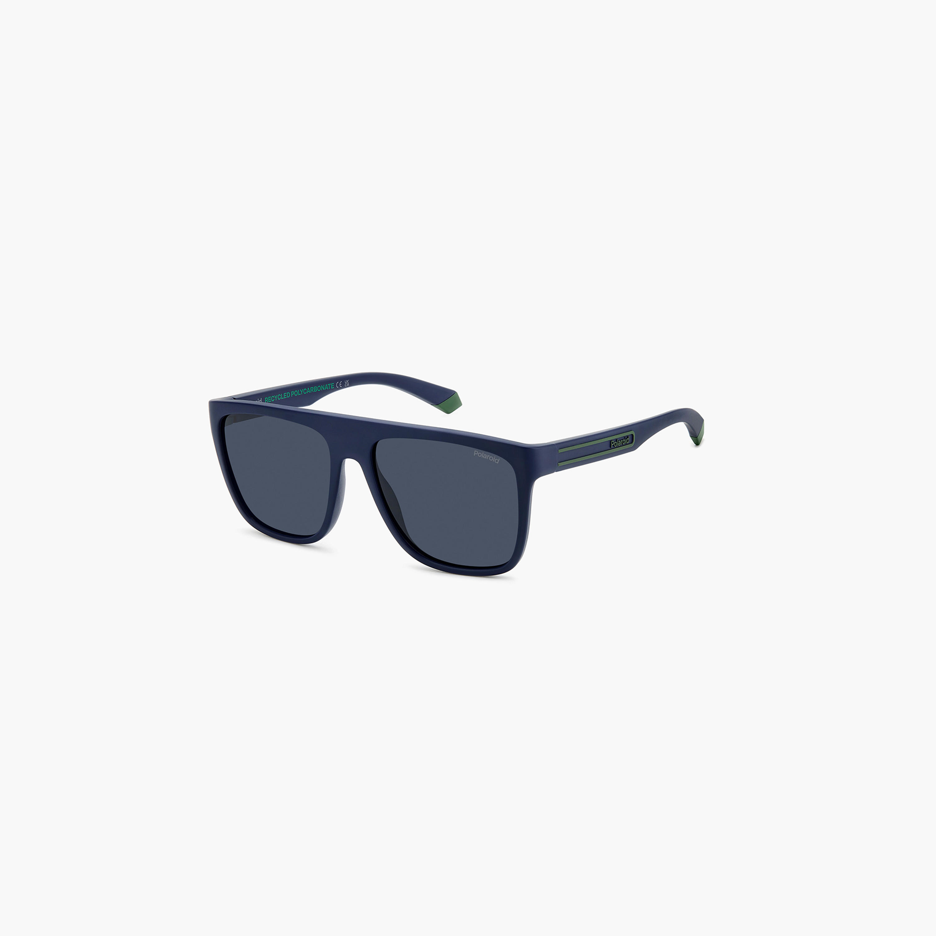 بولارويد- نظارة شمسية مستطيلة أزرق 56 مم-men-sunglasses-image-1