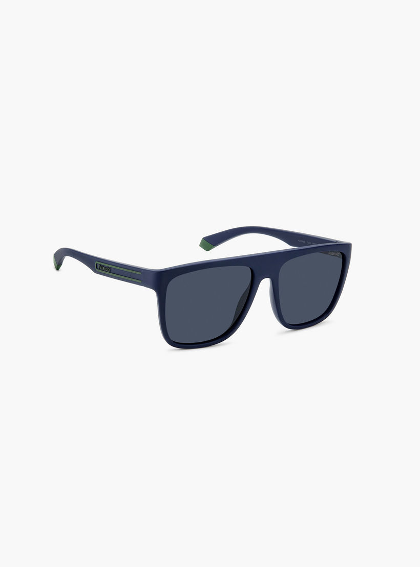 بولارويد- نظارة شمسية مستطيلة أزرق 56 مم-men-sunglasses-image-3