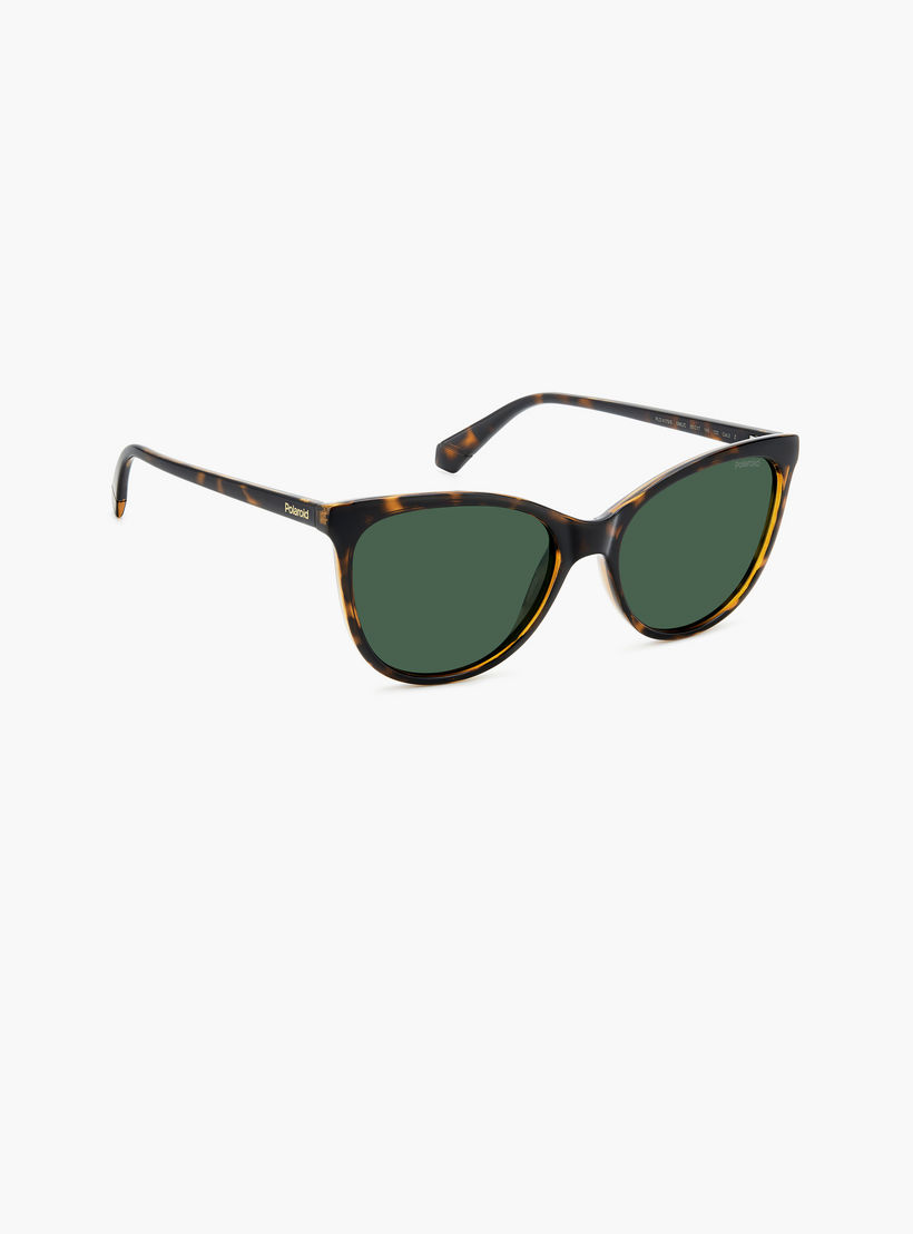 بولارويد- نظارة شمسية عين قطة أخضر 55 مم-women-sunglasses-image-3