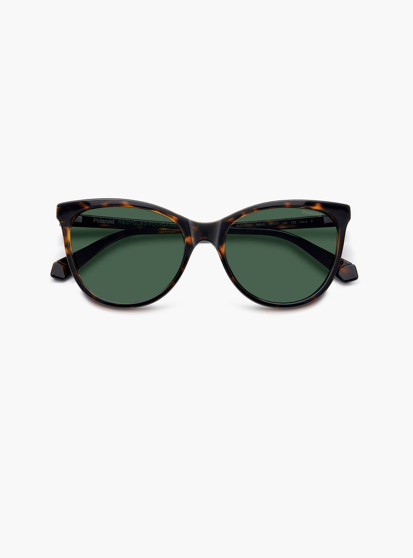 بولارويد- نظارة شمسية عين قطة أخضر 55 مم-women-sunglasses-image-5