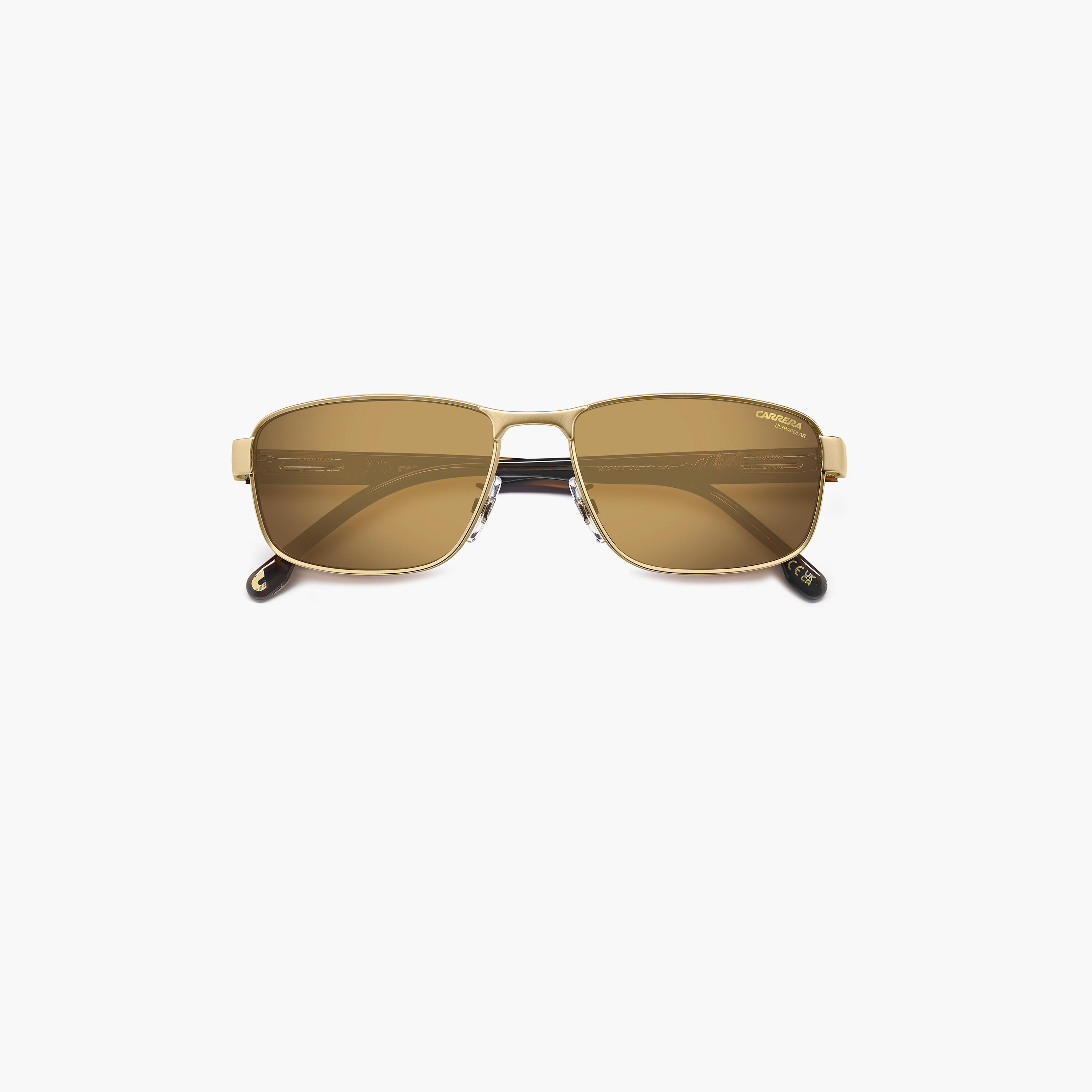Carrera Polarized 58MM Gold High Contrast Antireflex Rectangle Sunglasses-men-sunglasses-image-5