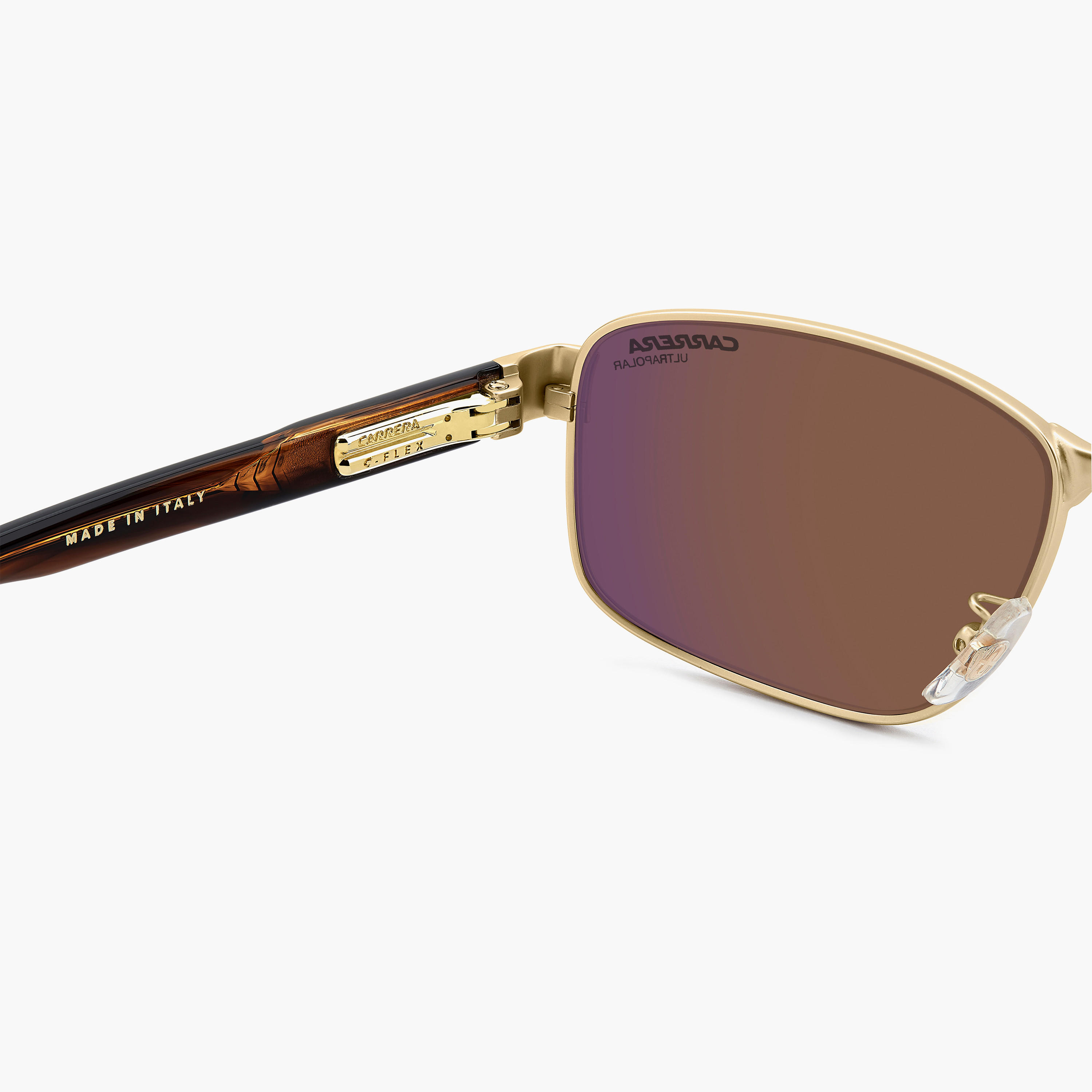 Carrera Polarized 58MM Gold High Contrast Antireflex Rectangle Sunglasses-men-sunglasses-image-7