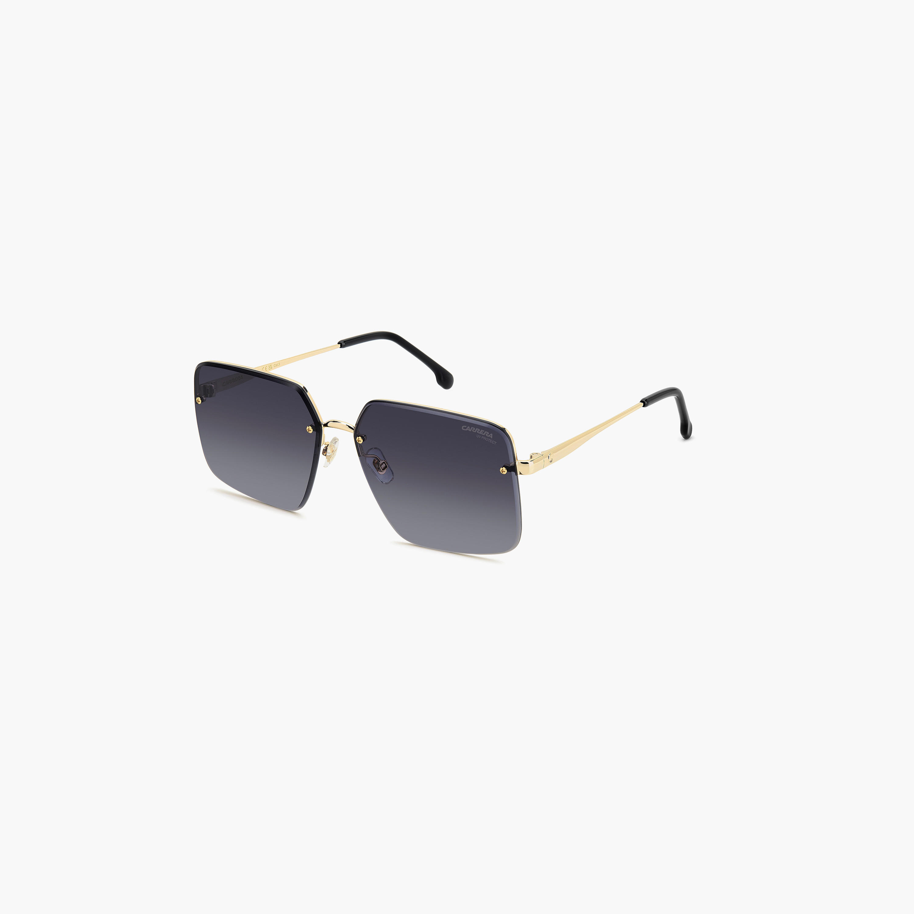 Carrera 61MM Dark Grey Shaded Rectangle Sunglasses-women-sunglasses-image-1