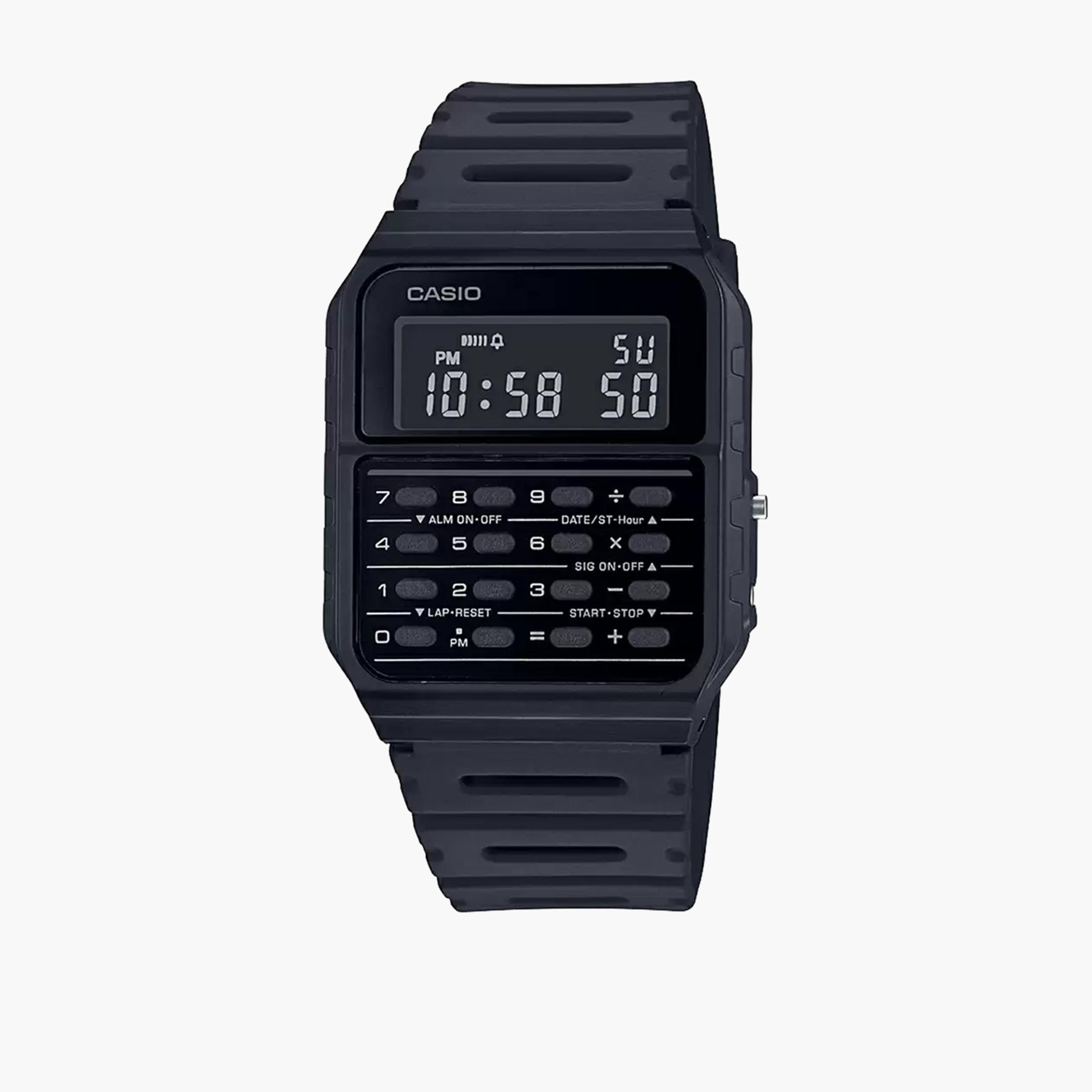 Casio Men's 50 MM Black Digital Plastic Strap Watch | CA-53WB-1BDF-men-watchesandjewellery-watches-image-1