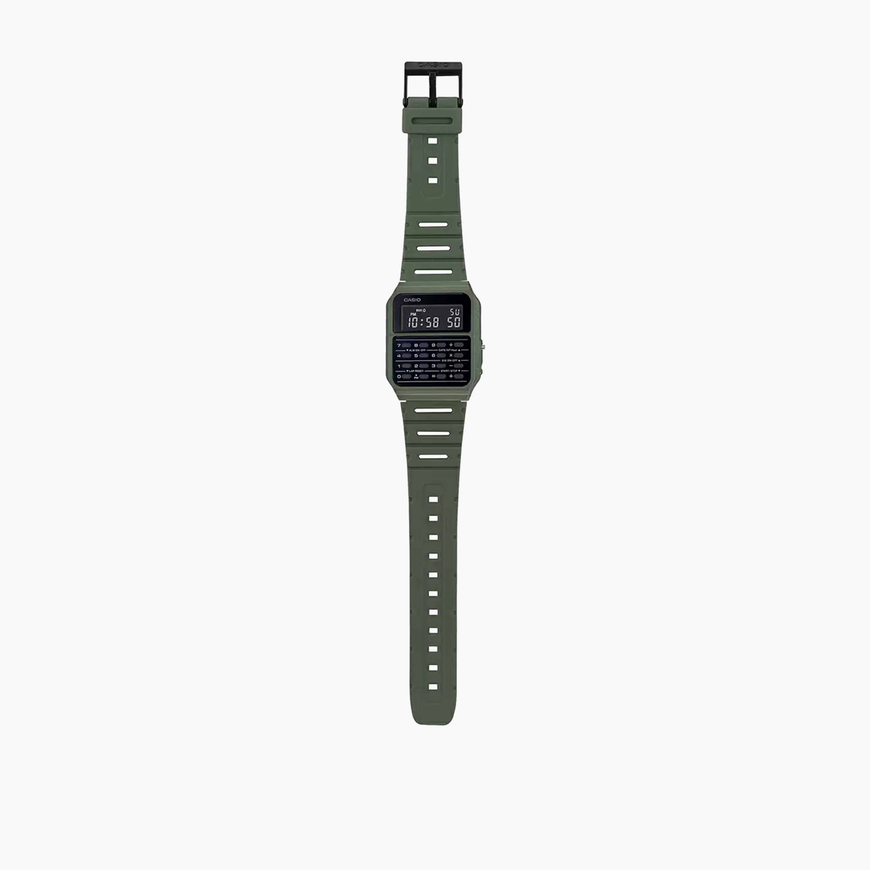 Casio Men's 50 MM Green Digital Plastic Strap Watch | CA-53WB-3BDF-men-watchesandjewellery-watches-image-4