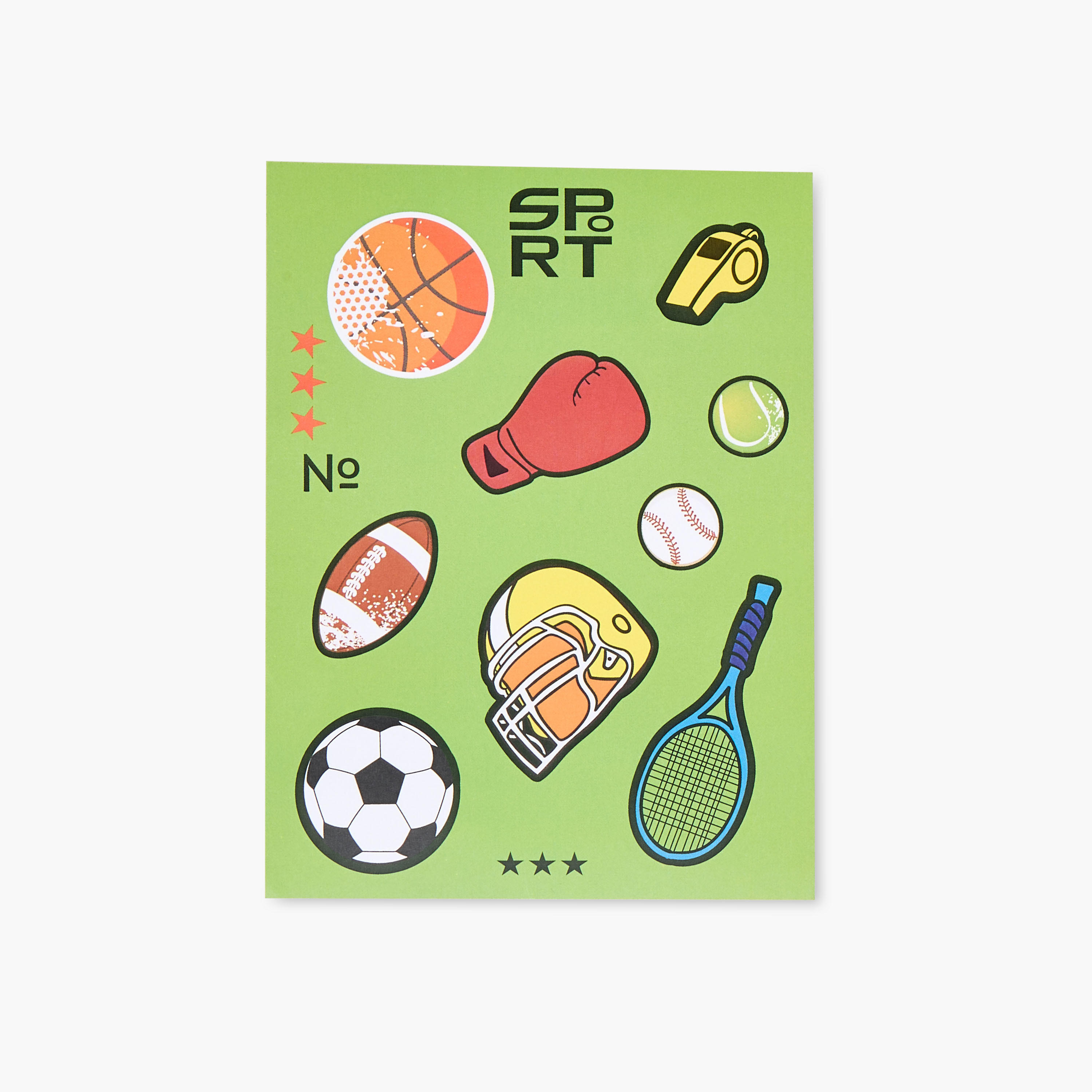 Findz Football Print Assorted Stationery Set-school-stationery-sets-image-3