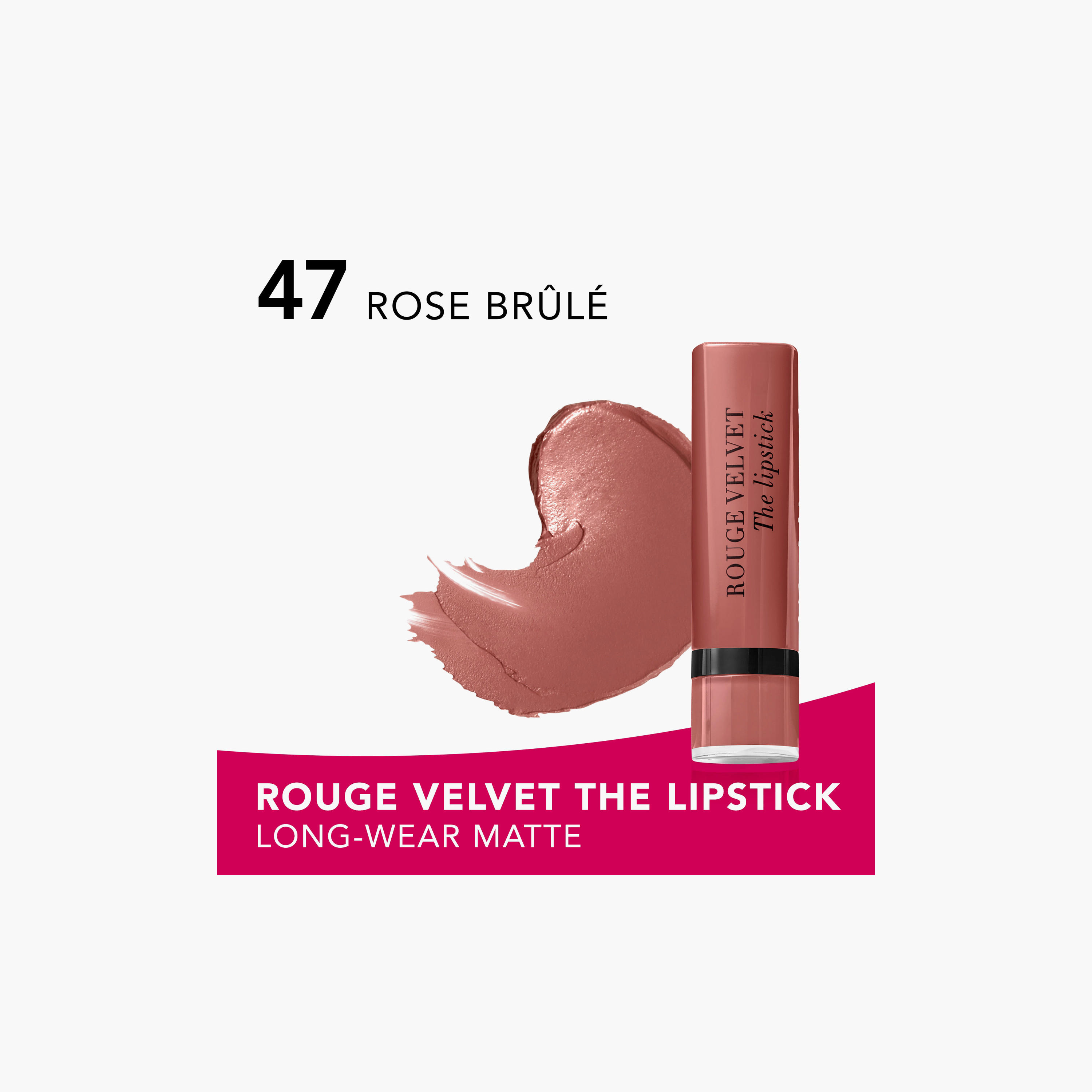 Bourjois Rouge Velvet The Lipstick - 2.4 gms-beautyandpersonalcare-makeup-lips-lipsticks-image-2