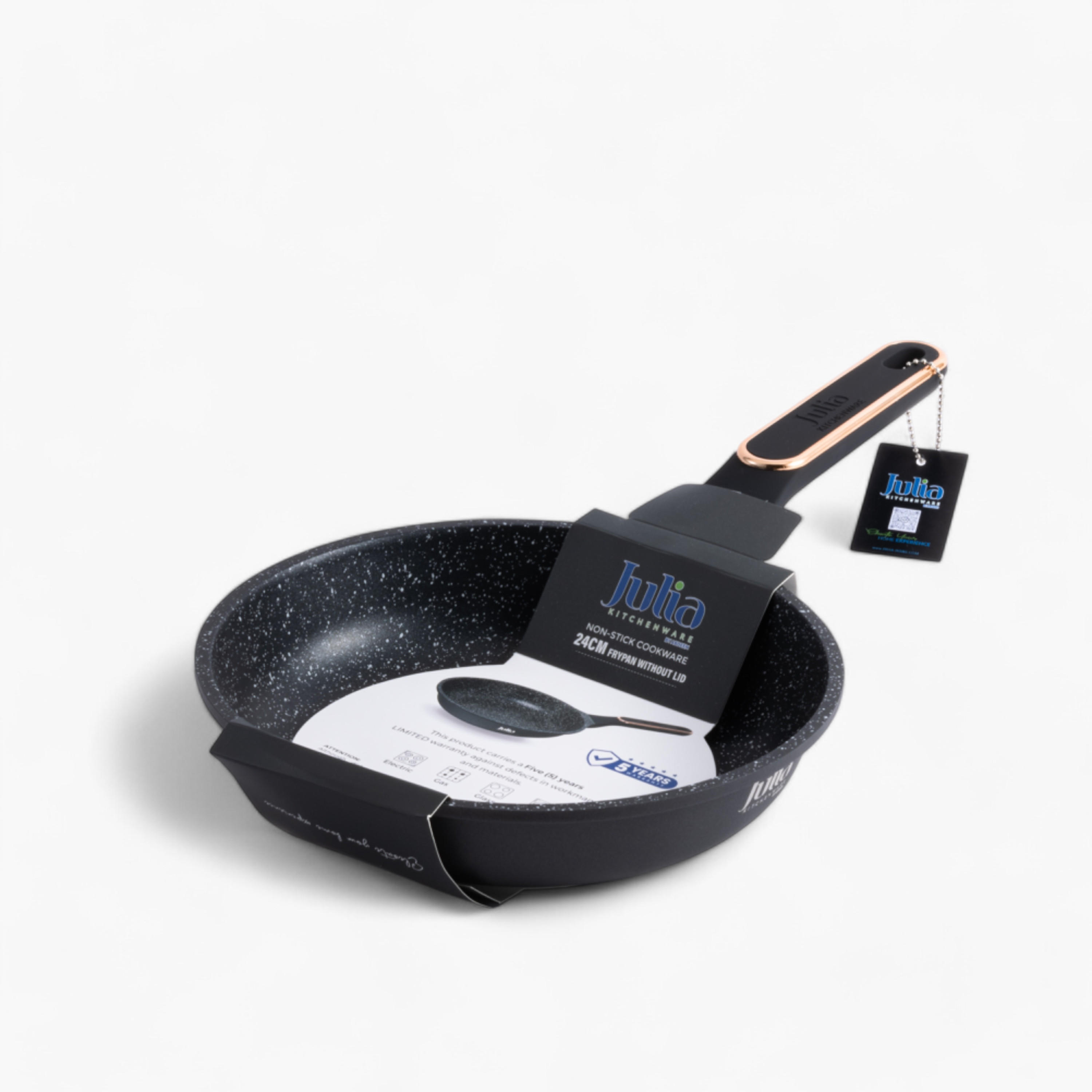 Otantik Julia Elite Pro Plus Granite Non-Stick Frying Pan - 24 cms-household-kitchen-cookware-potsandpans-image-1
