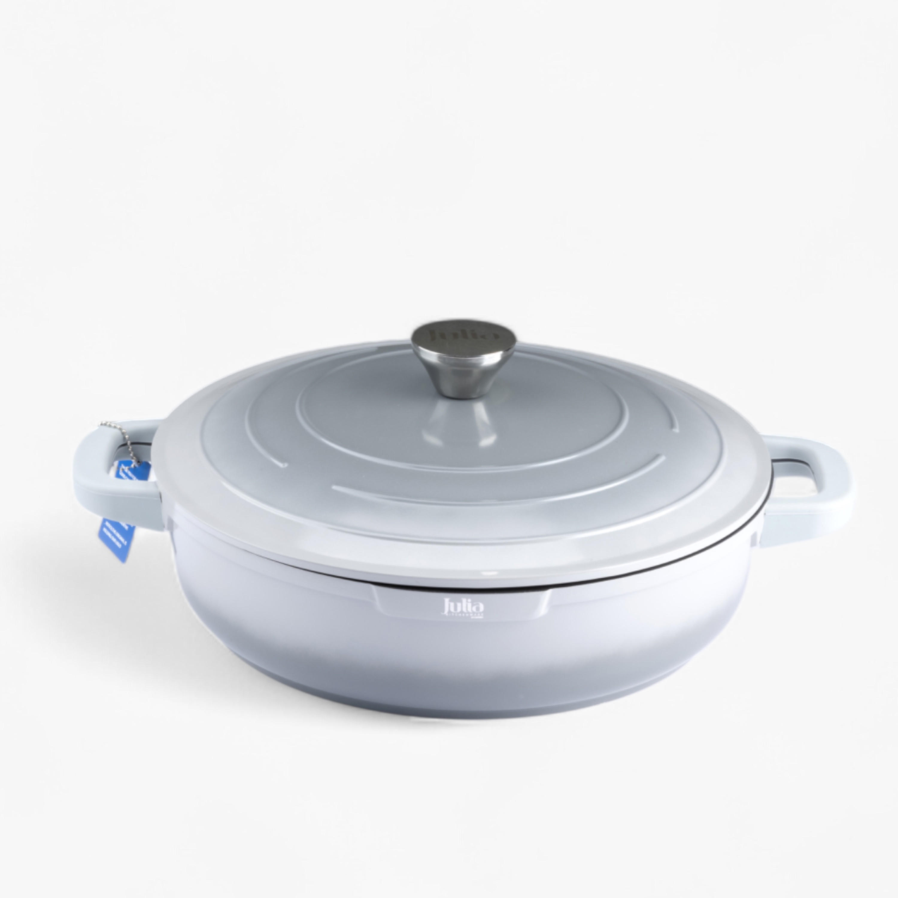 كسرولة سطحية مصبوبة بغطاء جوليا إيليت من أوتانتيك - 32 سم-household-kitchen-cookware-potsandpans-image-2