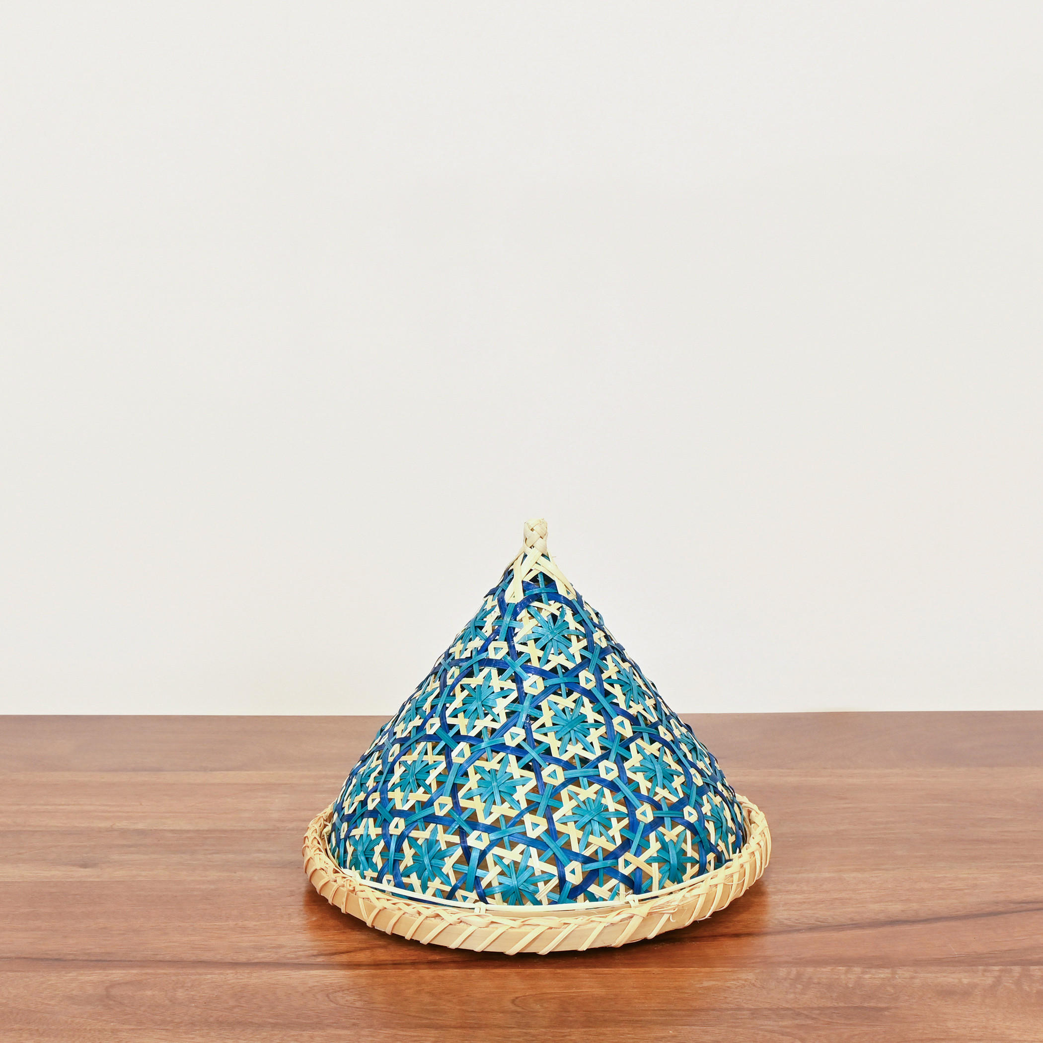 Bamboo Food Cover and Tray Set - 26x20 cms-household-kitchen-foodstorage-containers-image-1