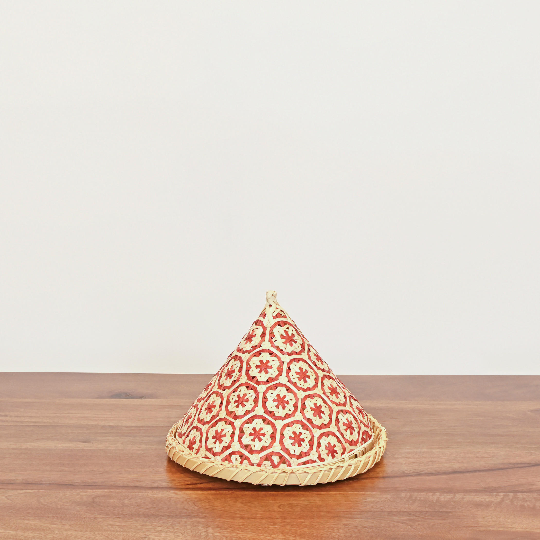 Bamboo Food Cover and Tray Set - 26x20 cms-household-kitchen-foodstorage-containers-image-1