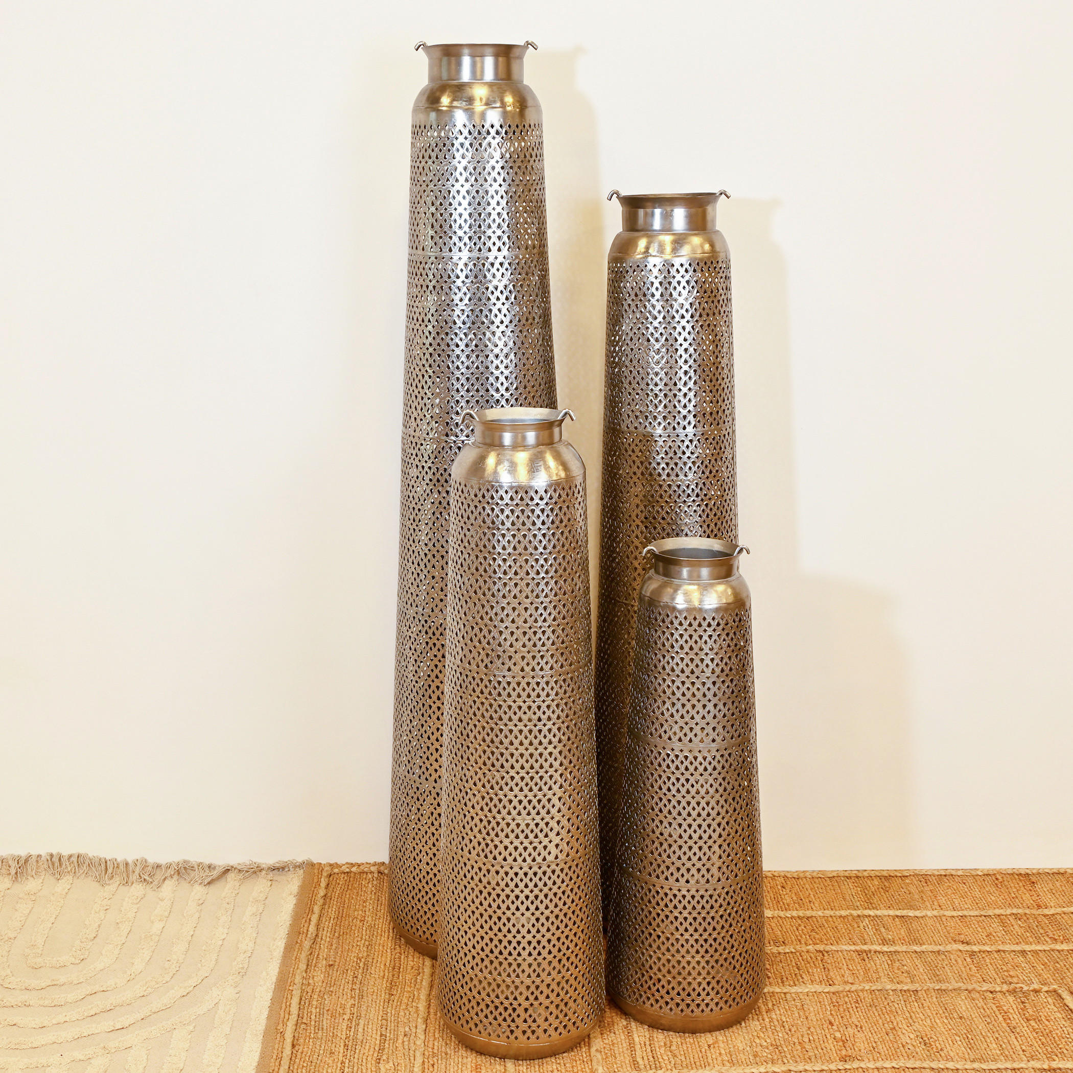 حامل شموع بتصاميم مفرغة من لايف ستايل - 163 سم-household-decor-candleholdersandlanterns-image-6