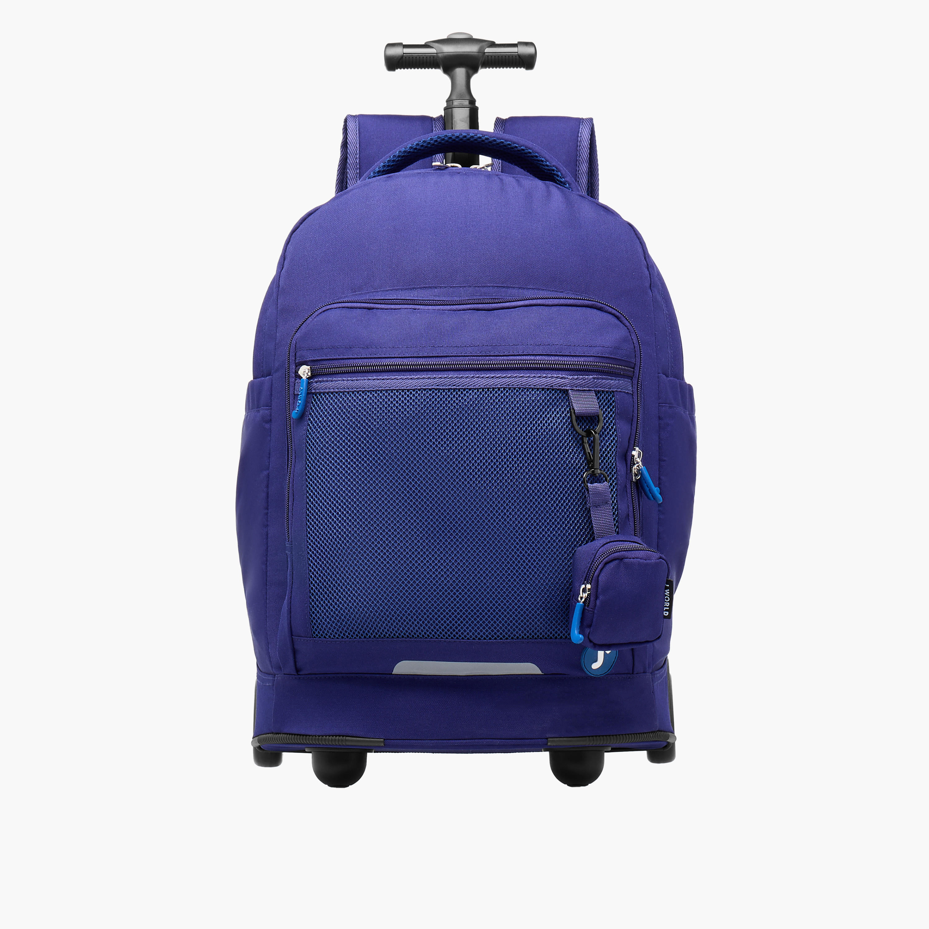 J World Solid Trolley Bag for Boys 8-13 Years with Retractable Handle -school-bagsandbackpacks-trolleybags-image-1